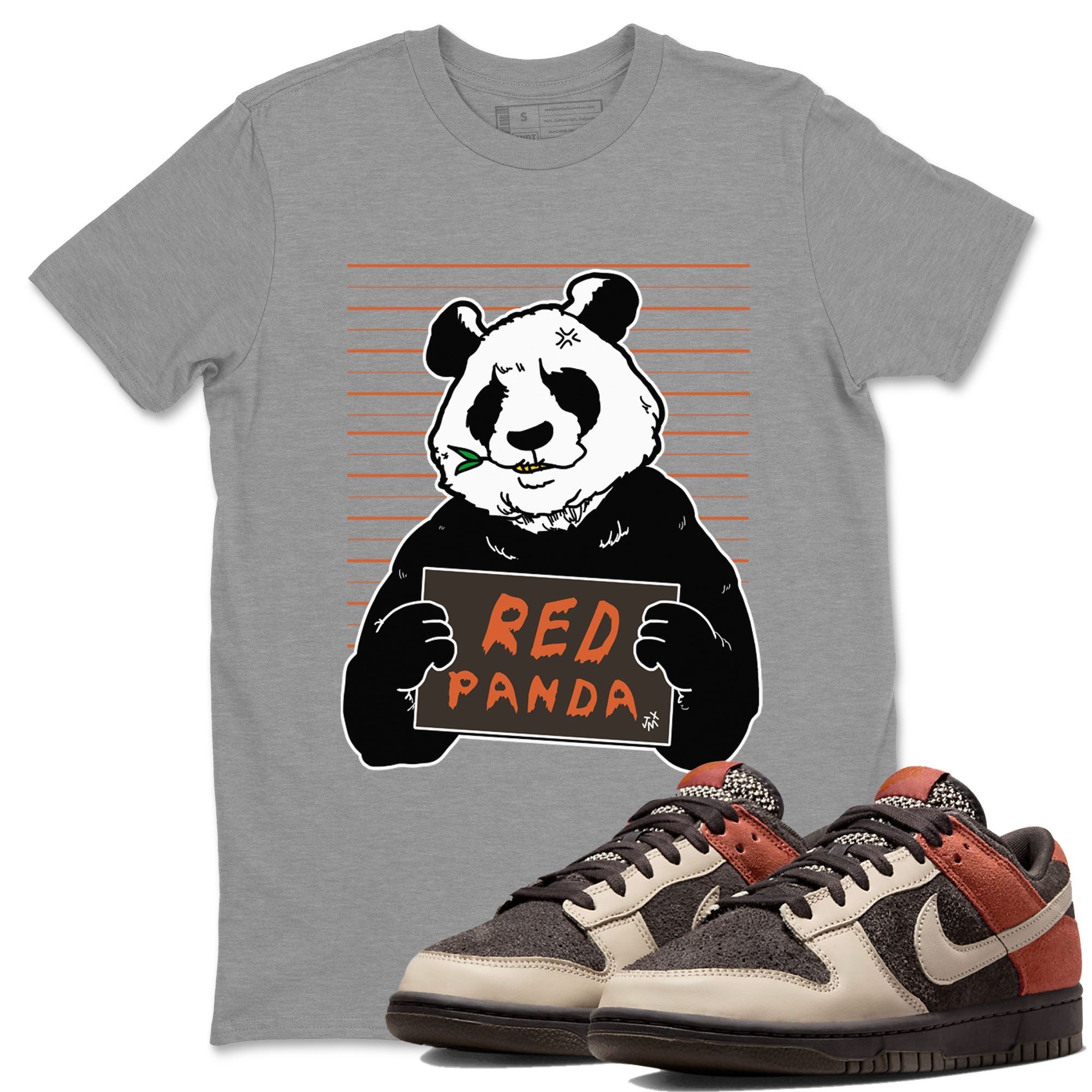 Mugshot snkmatch Tee - Dunk Red Panda