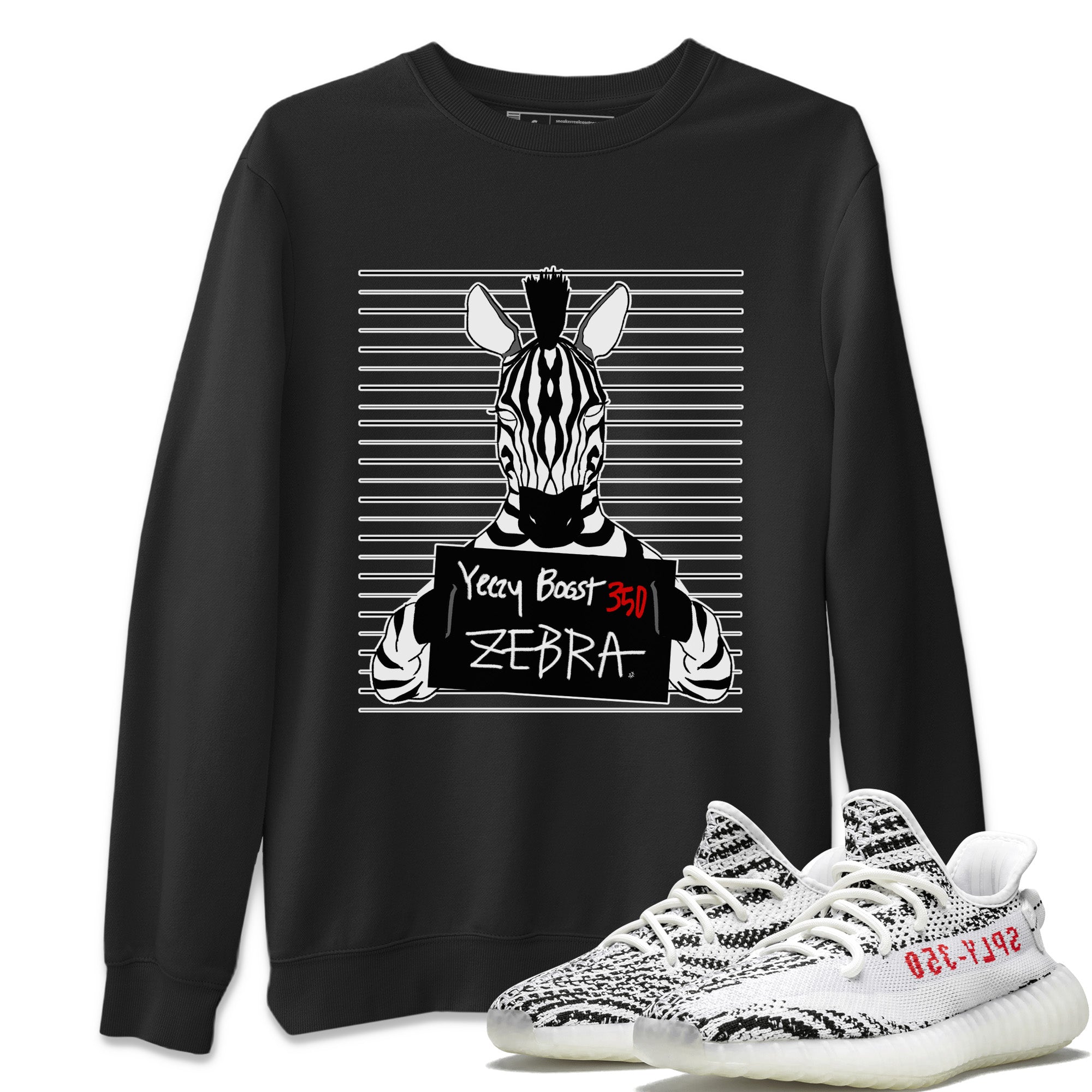 Mugshot Unisex Tops - Yeezy 350 Zebra