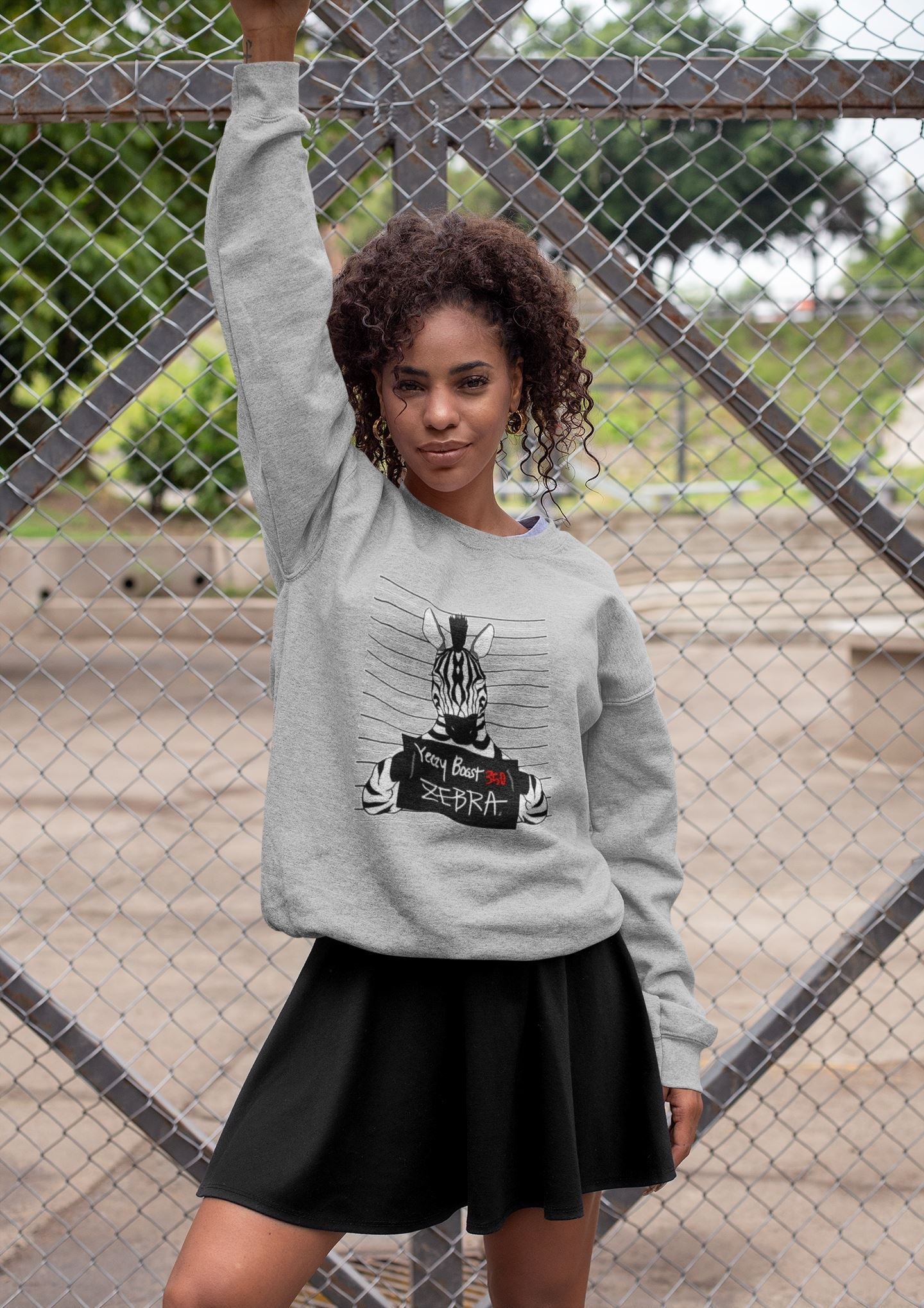 Mugshot Unisex Tops - Yeezy 350 Zebra
