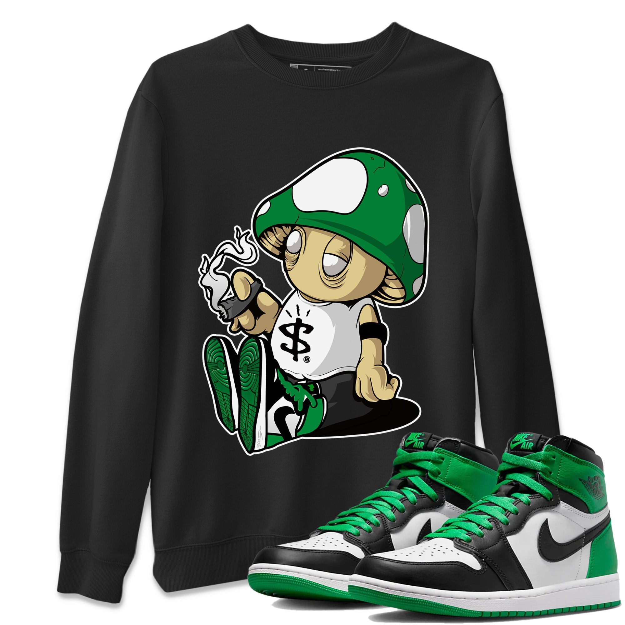 Mushrooms Unisex Tops - Air Jordan 1 Celtics