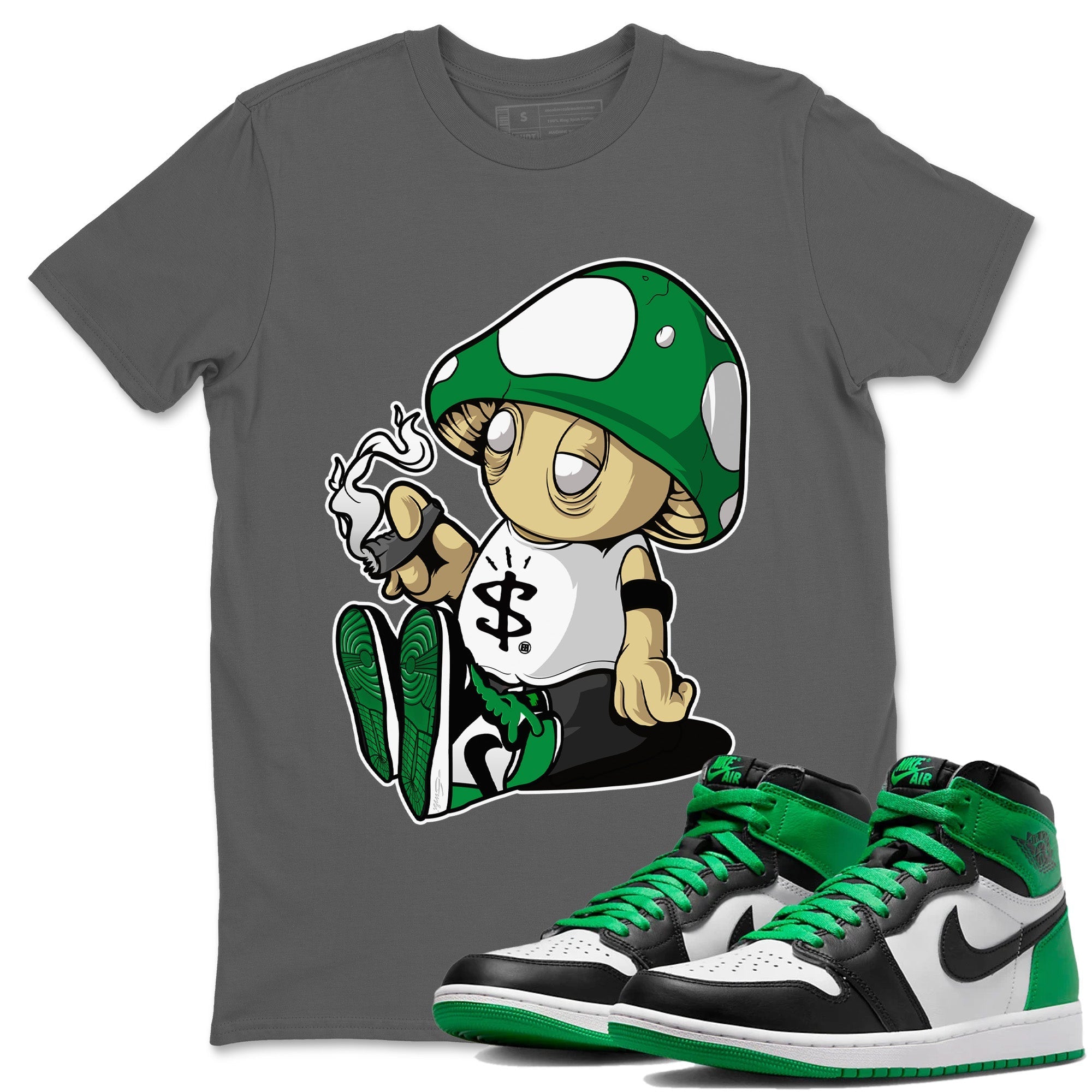 Mushrooms Unisex Tops - Air Jordan 1 Celtics