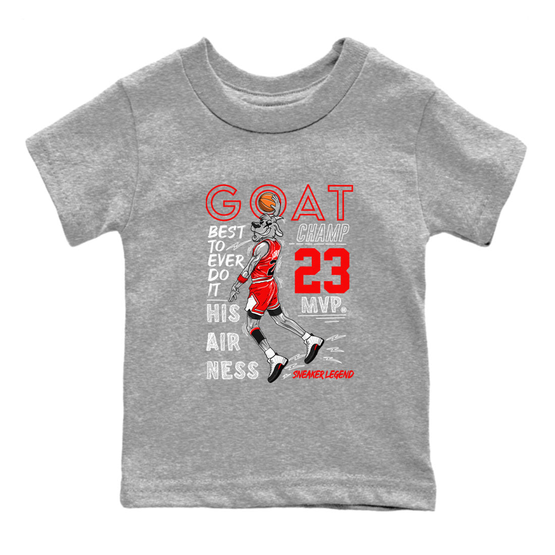 MVP Goat snkmatch Tees Kids - Air Jordan 12 Taxi Flip