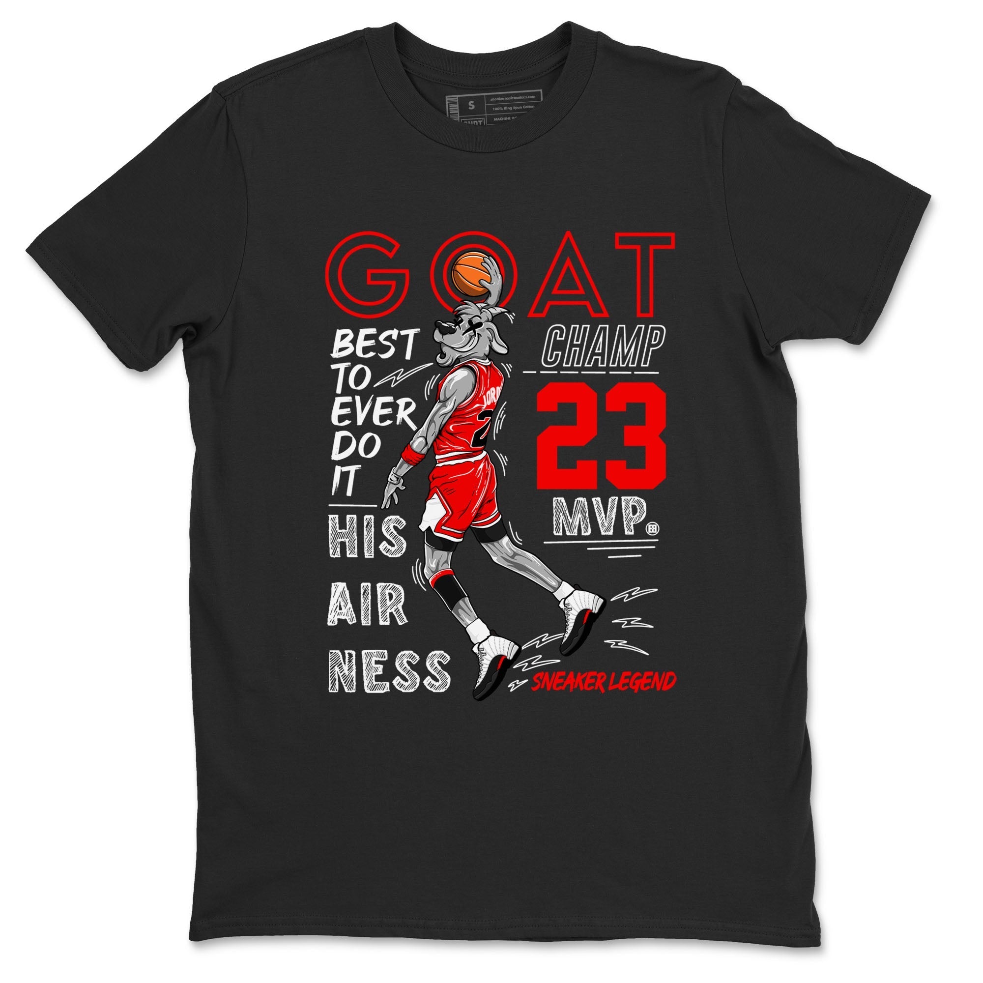 MVP Goat snkmatch Tees - Air Jordan 12 Taxi Flip