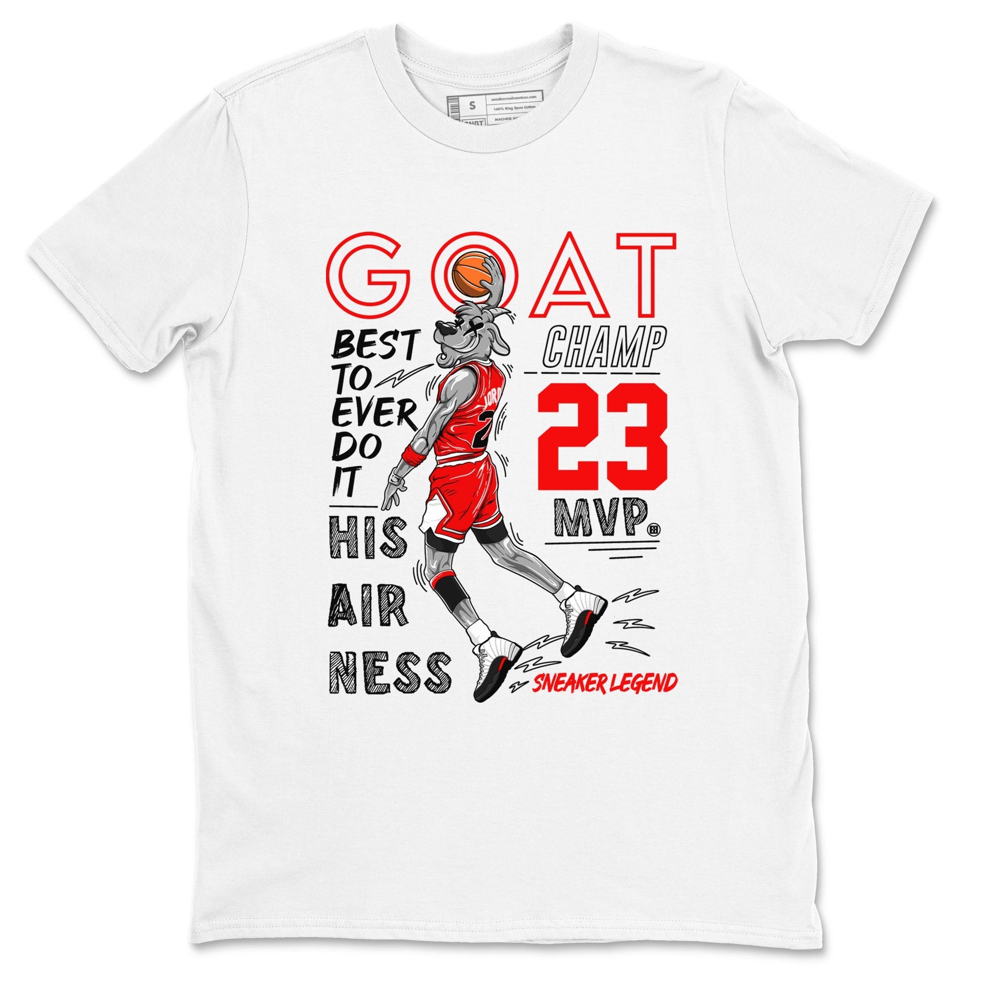MVP Goat snkmatch Tees - Air Jordan 12 Taxi Flip