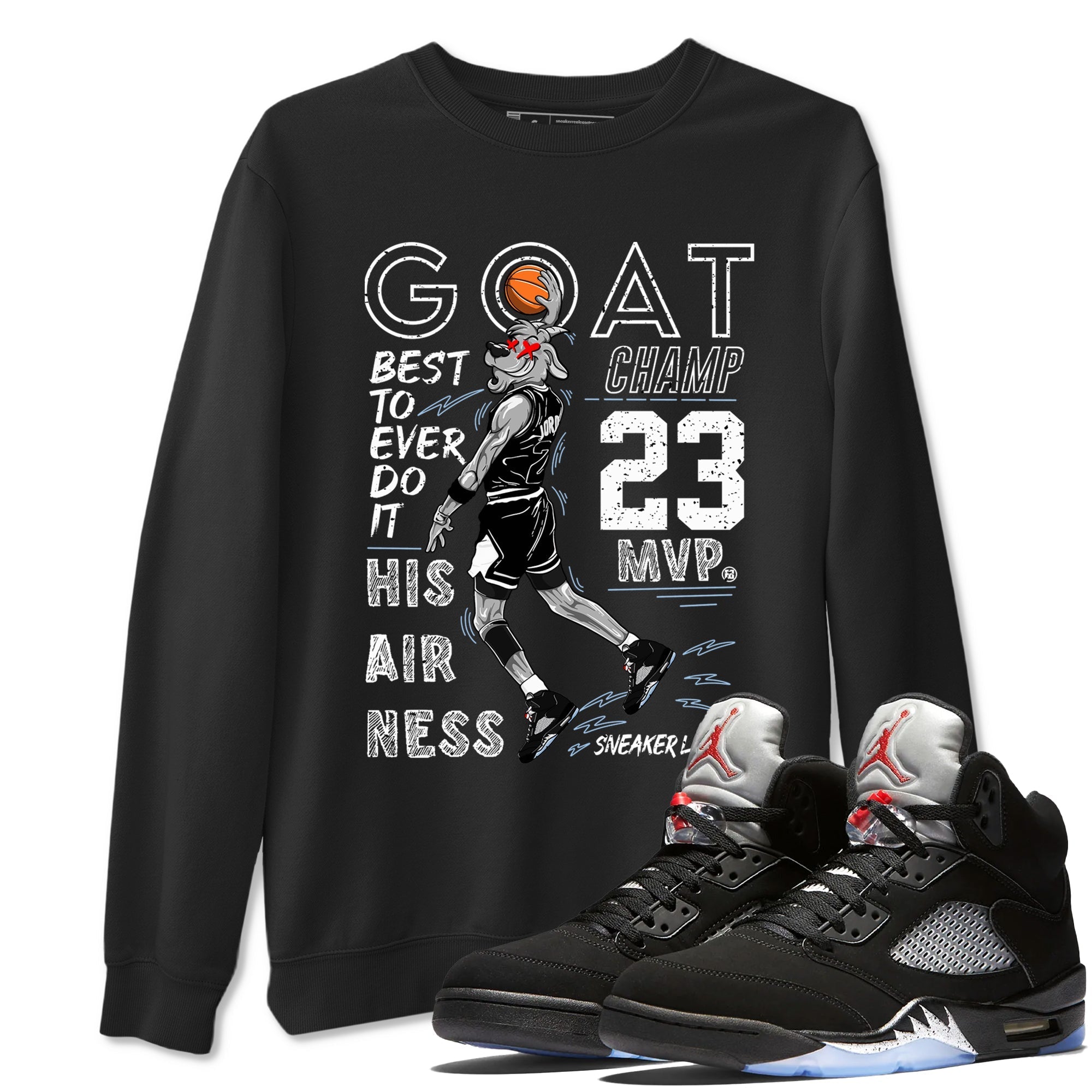 MVP Goat snkmatch Tees - Air Jordan 5 Reimagined