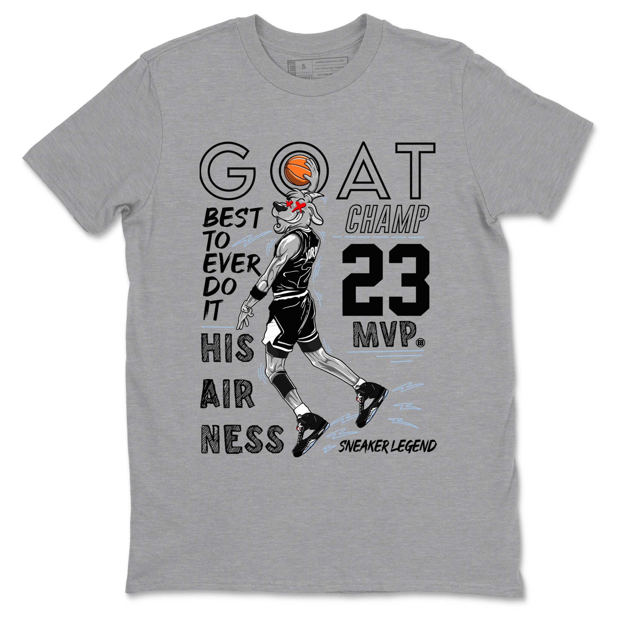 MVP Goat snkmatch Tees - Air Jordan 5 Reimagined