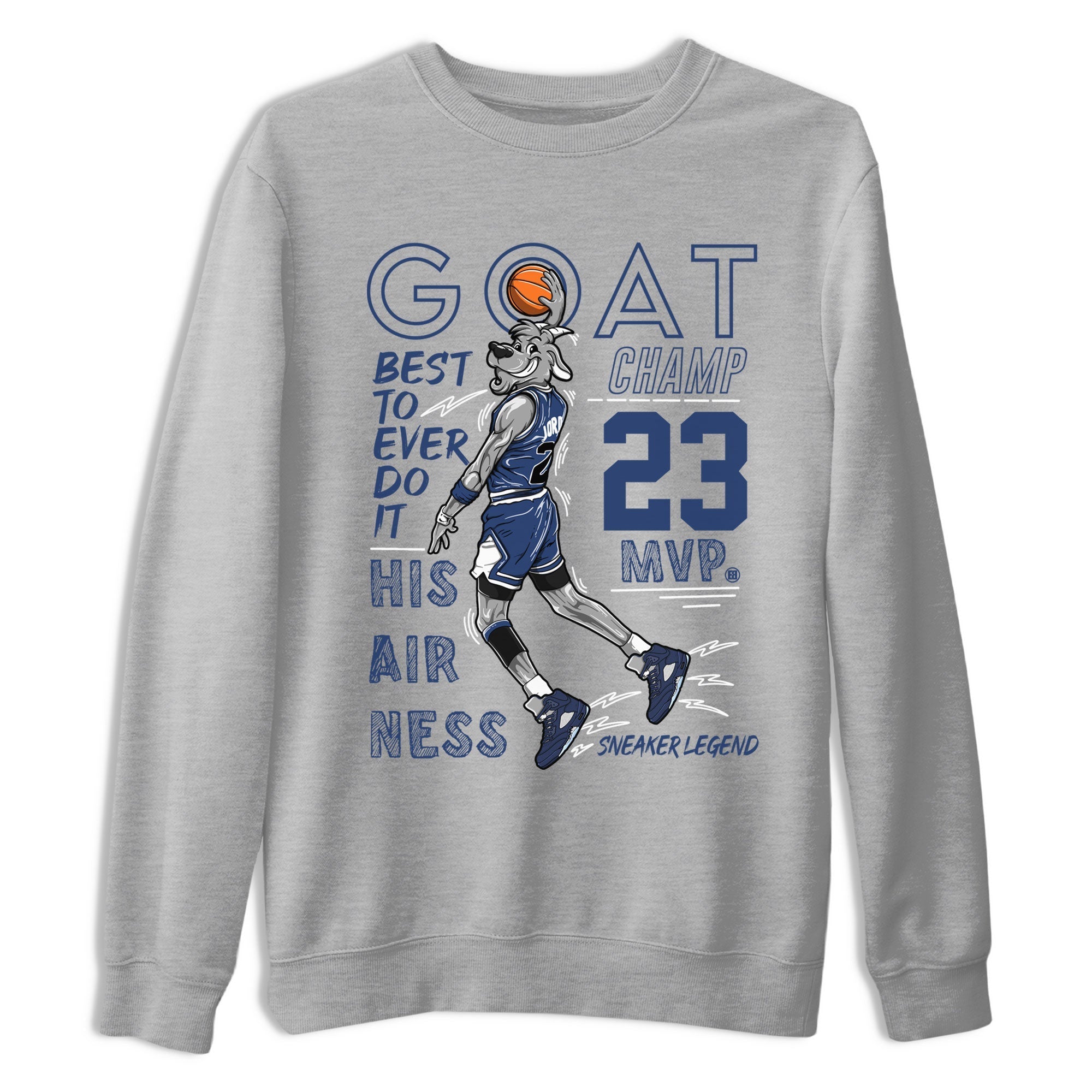 MVP Goat snkmatch Tee - Air Jordan 5 Georgetown
