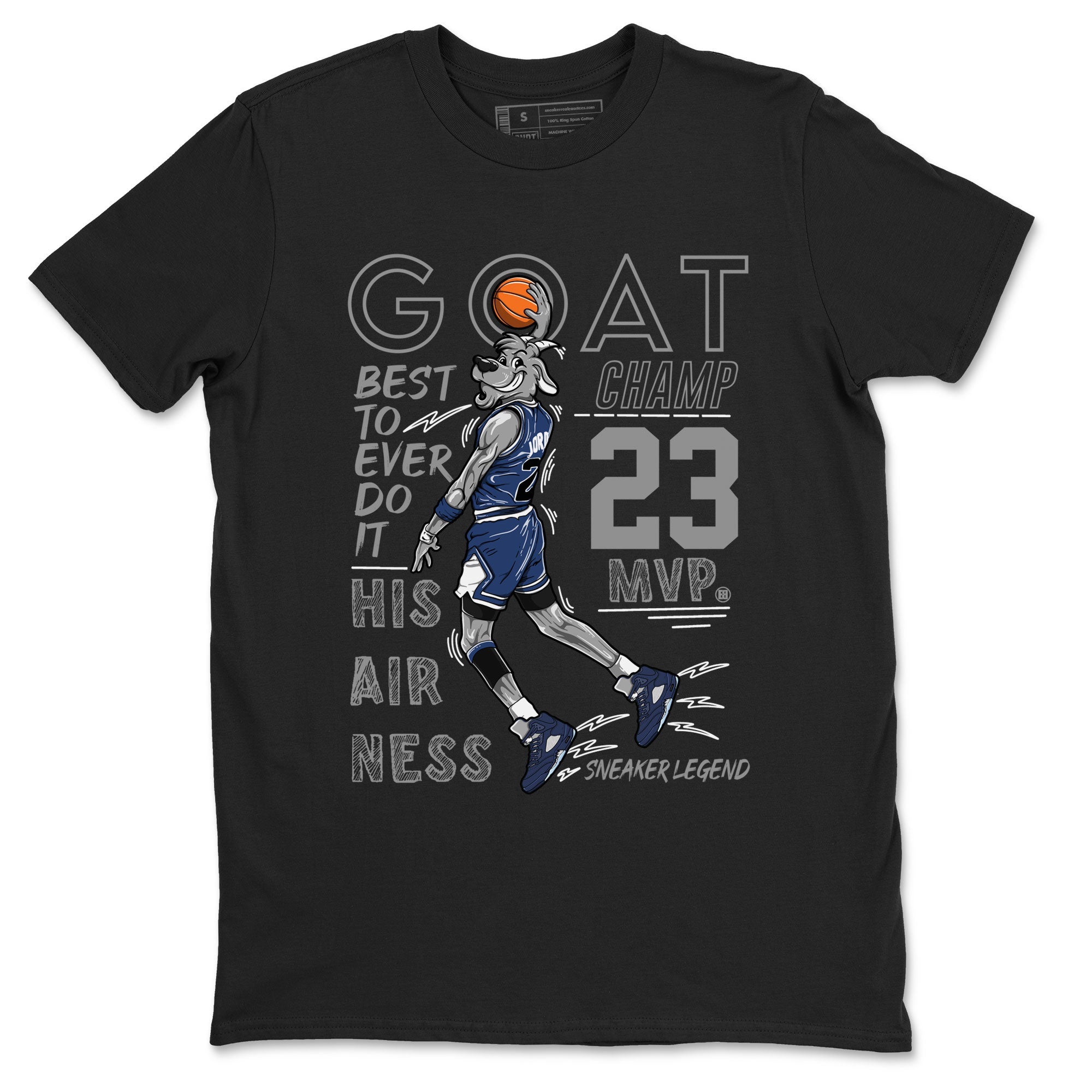 MVP Goat snkmatch Tee - Air Jordan 5 Georgetown