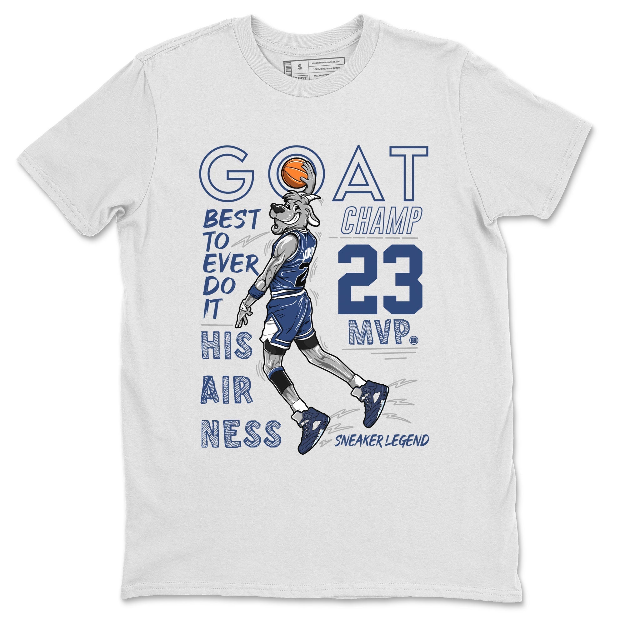 MVP Goat snkmatch Tee - Air Jordan 5 Georgetown