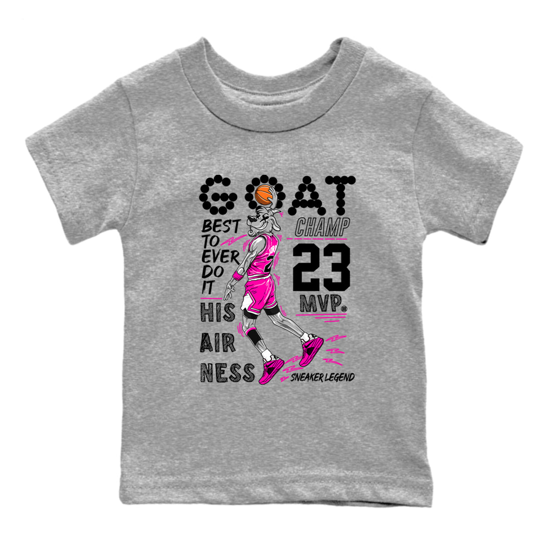 MVP Goat snkmatch Tees Kids - Nike KD 4 Aunt Pearl