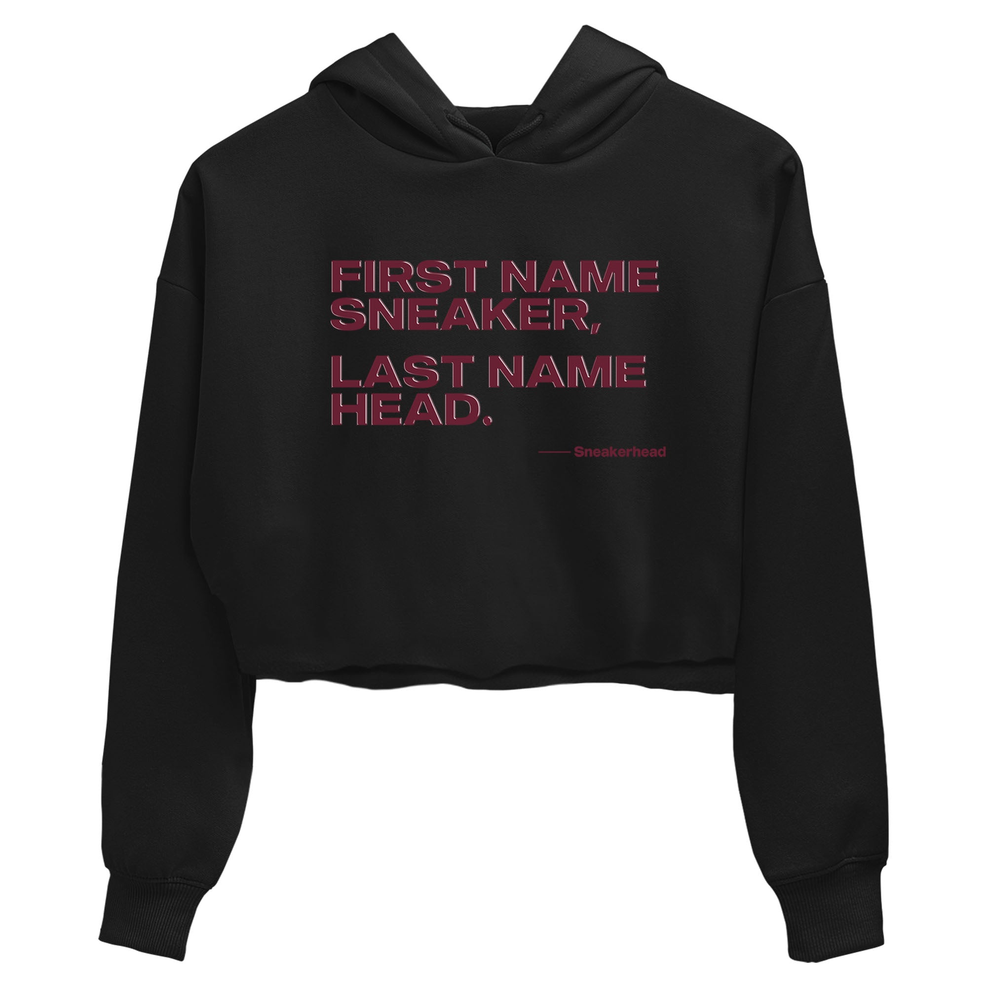 My Name Is snkmatch snkmatch Women's Top - Air Jordan 1 Metallic Burgundy