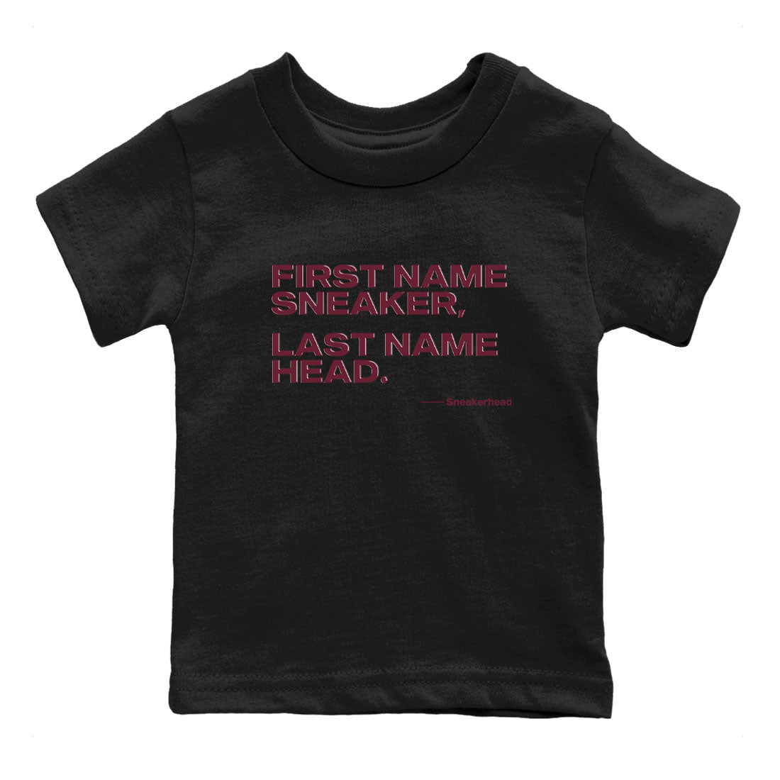 My Name Is snkmatch snkmatch Tees Kids - Air Jordan 1 Metallic Burgundy