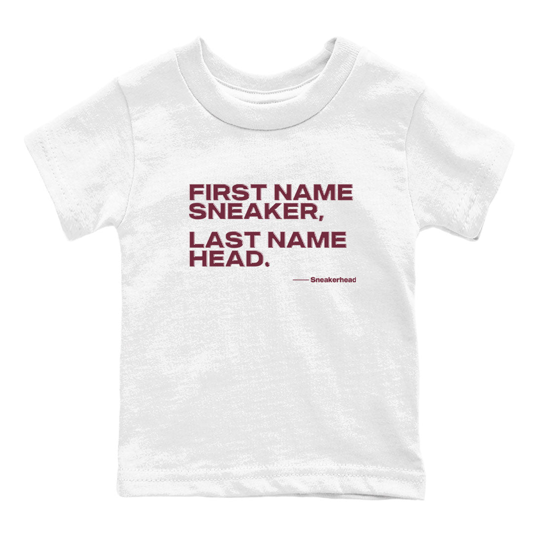 My Name Is snkmatch snkmatch Tees Kids - Air Jordan 1 Metallic Burgundy