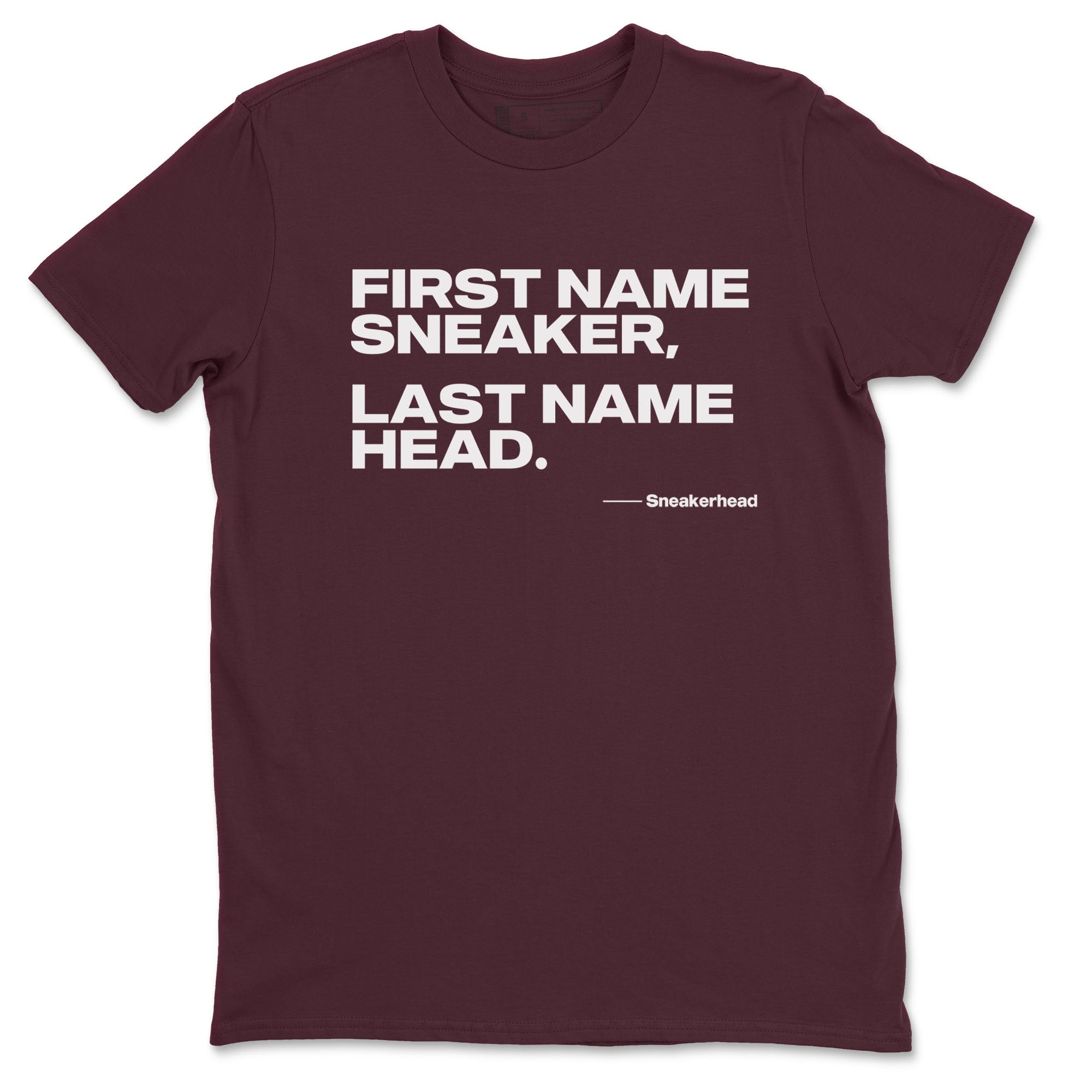 My Name Is snkmatch snkmatch Tees - Air Jordan 1 Metallic Burgundy