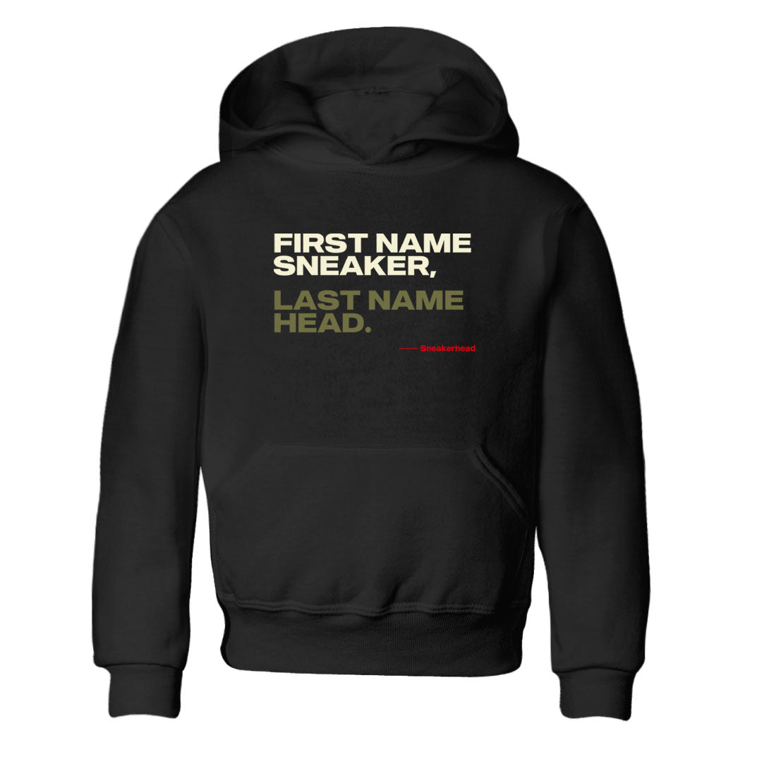 My Name Is snkmatch snkmatch Tees Kids - Air Jordan 1 Travis Scott Medium Olive