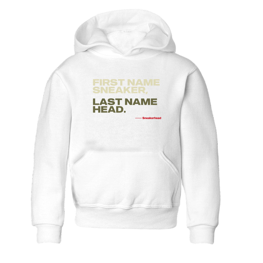 My Name Is snkmatch snkmatch Tees Kids - Air Jordan 1 Travis Scott Medium Olive
