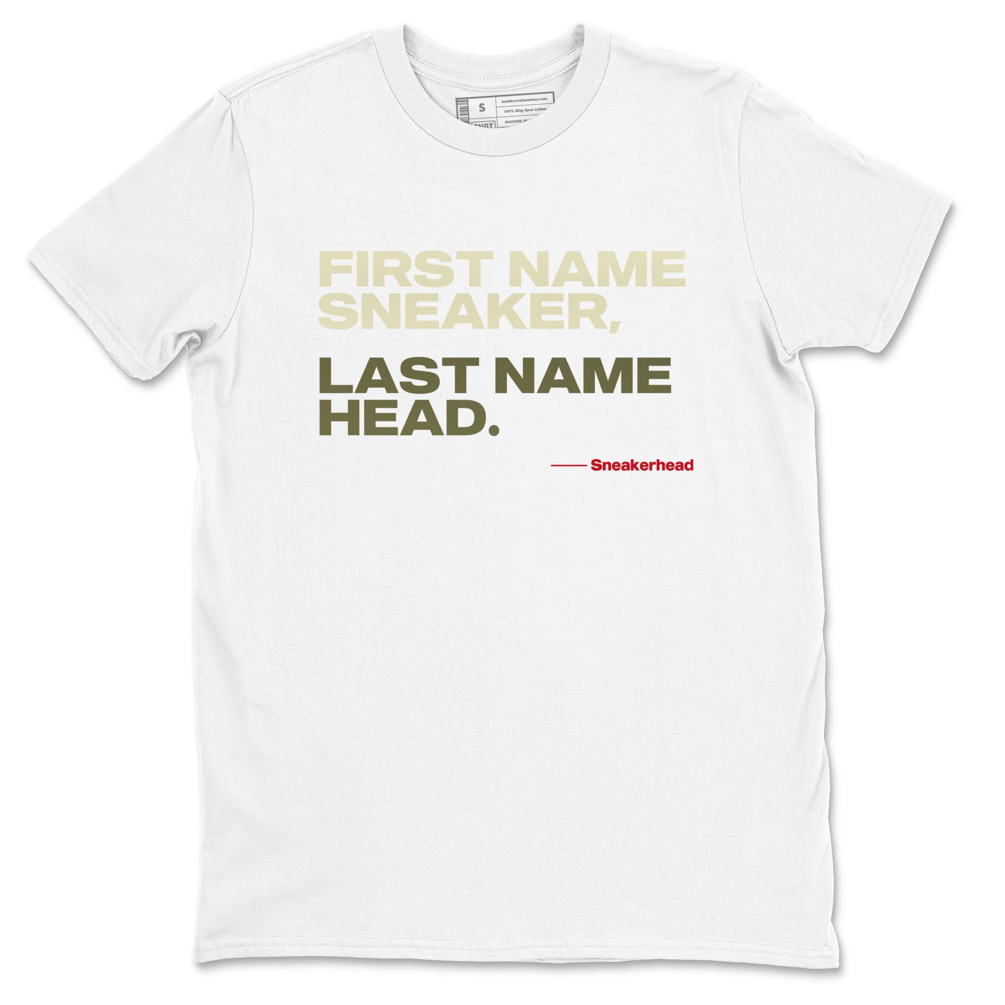 My Name Is snkmatch snkmatch Tees - Air Jordan 1 Travis Scott Medium Olive