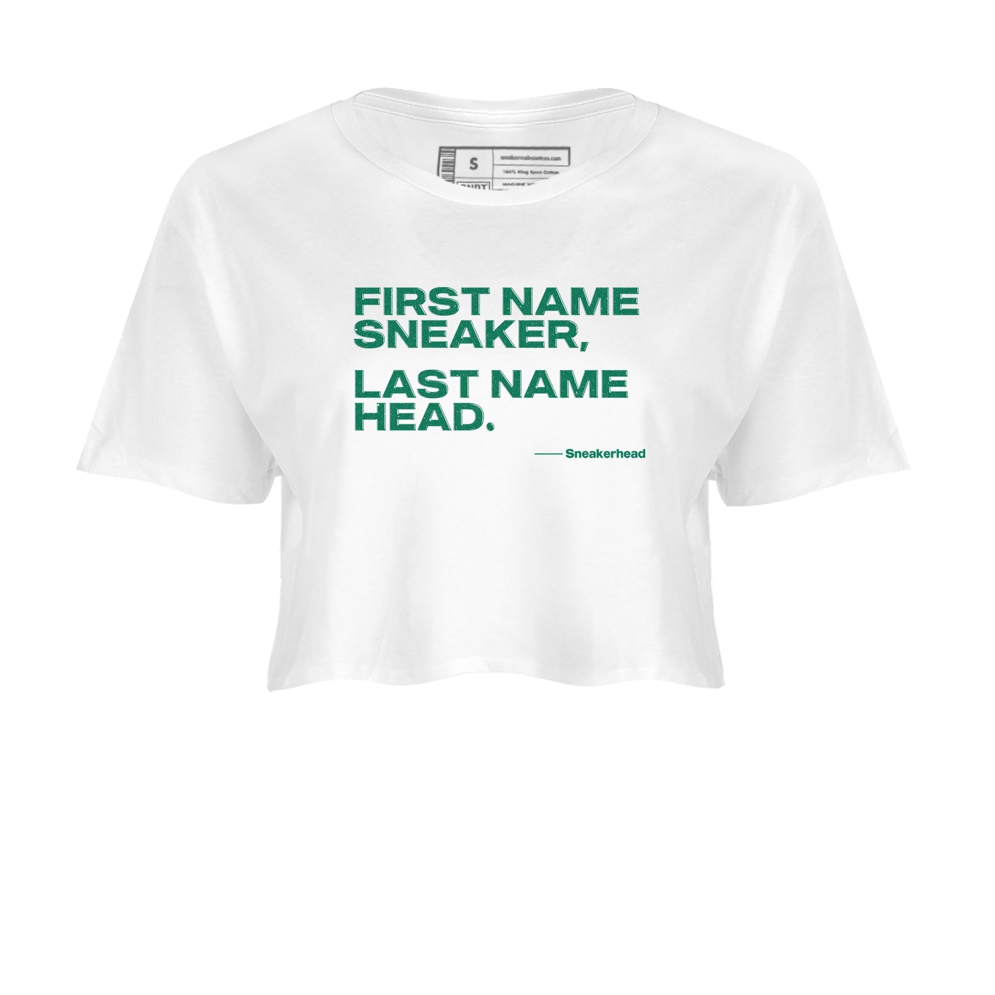 My Name Is snkmatch snkmatch Women's Top - Air Jordan 4 Oxidized Green