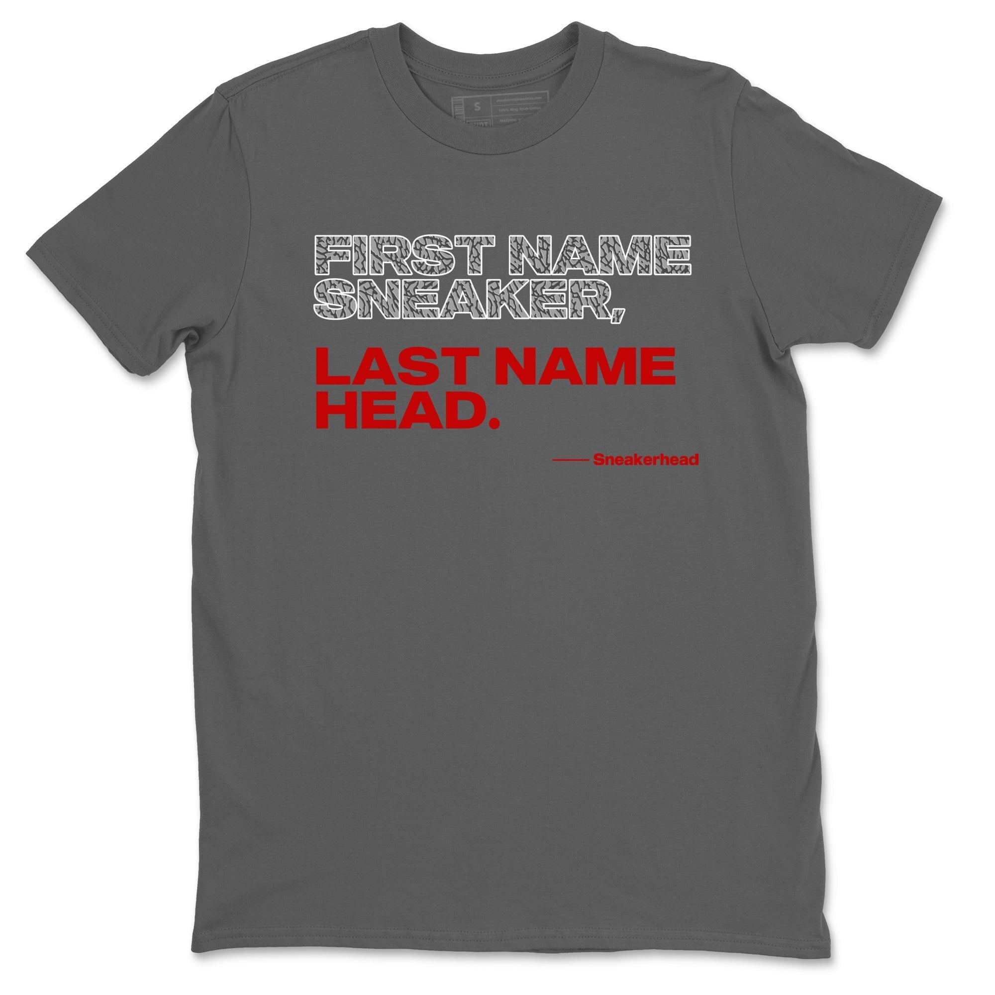My Name Is snkmatch snkmatch Tees - Air Jordan 3 Cement Grey