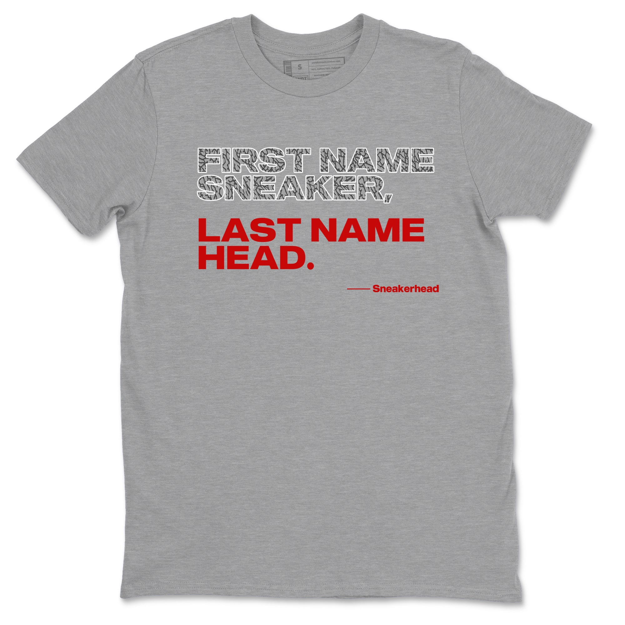 My Name Is snkmatch snkmatch Tees - Air Jordan 3 Cement Grey