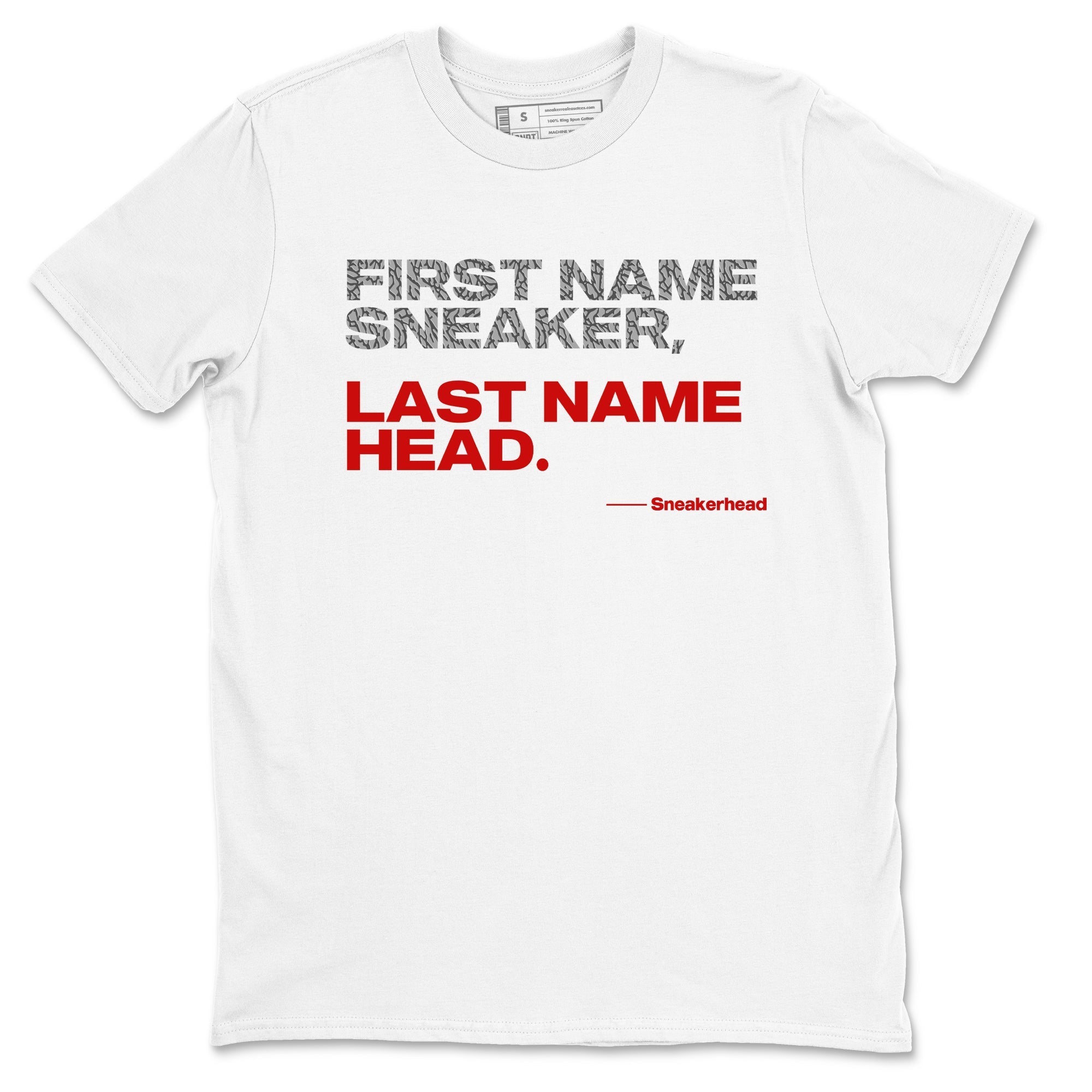 My Name Is snkmatch snkmatch Tees - Air Jordan 3 Cement Grey