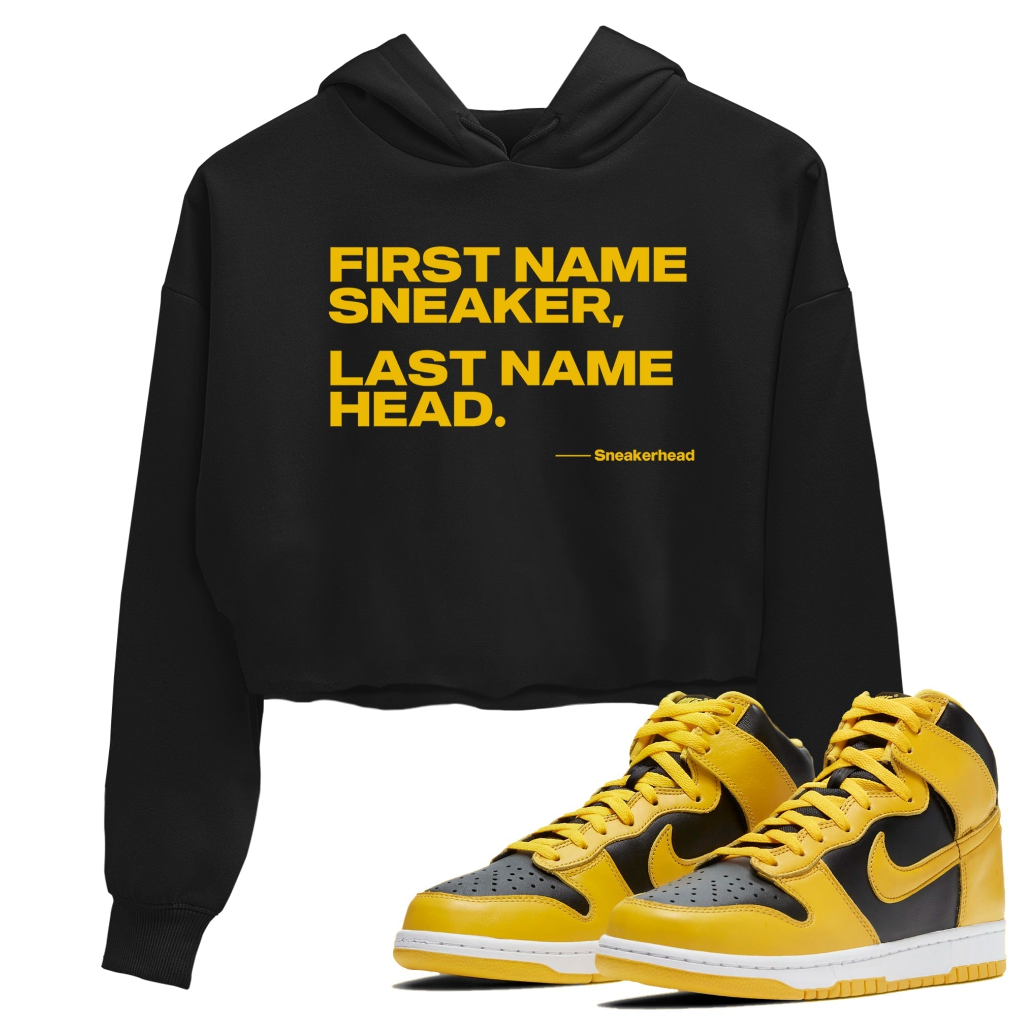 My Name Is snkmatch snkmatch Women's Top - Dunk High Pollen