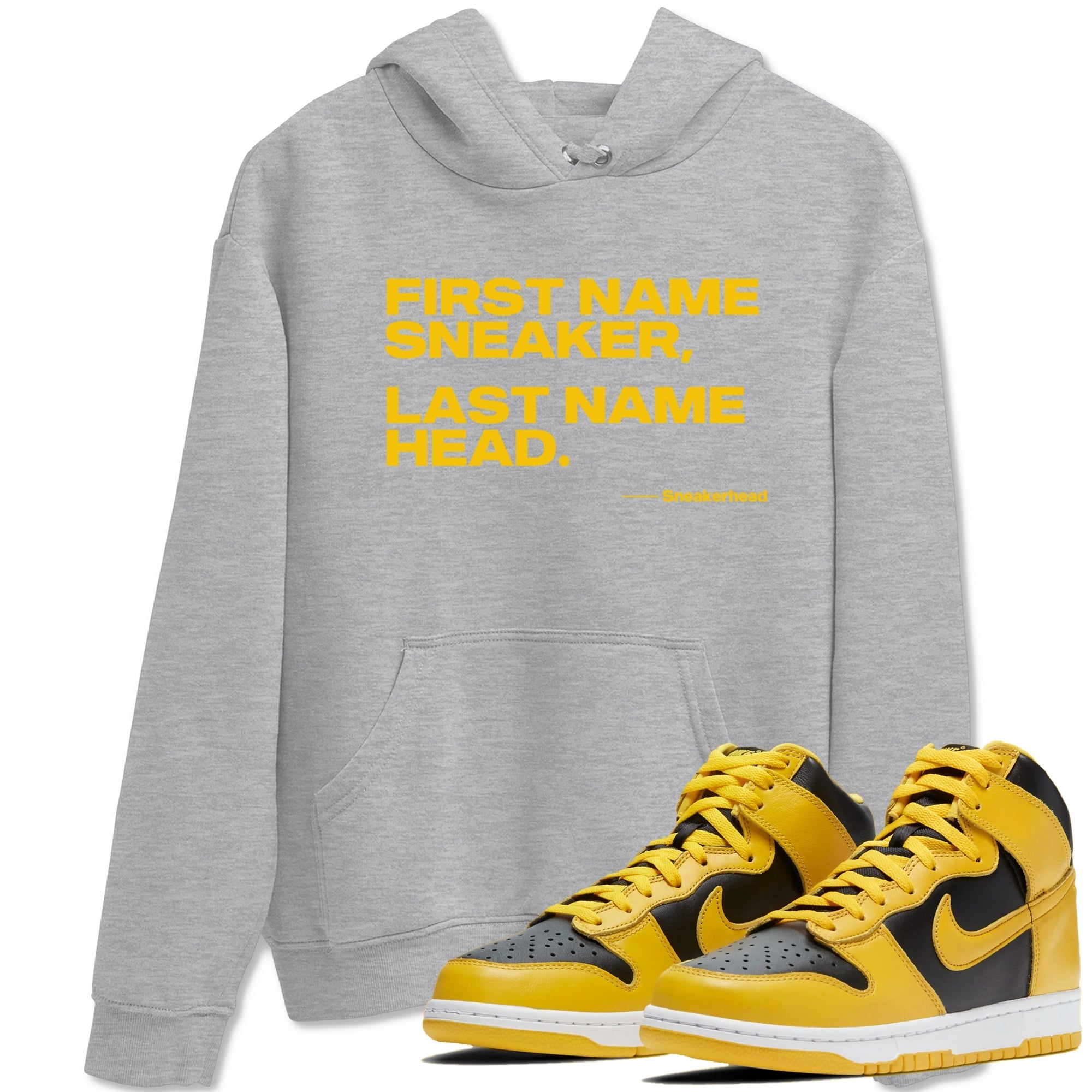 My Name Is snkmatch snkmatch Tees - Dunk High Pollen