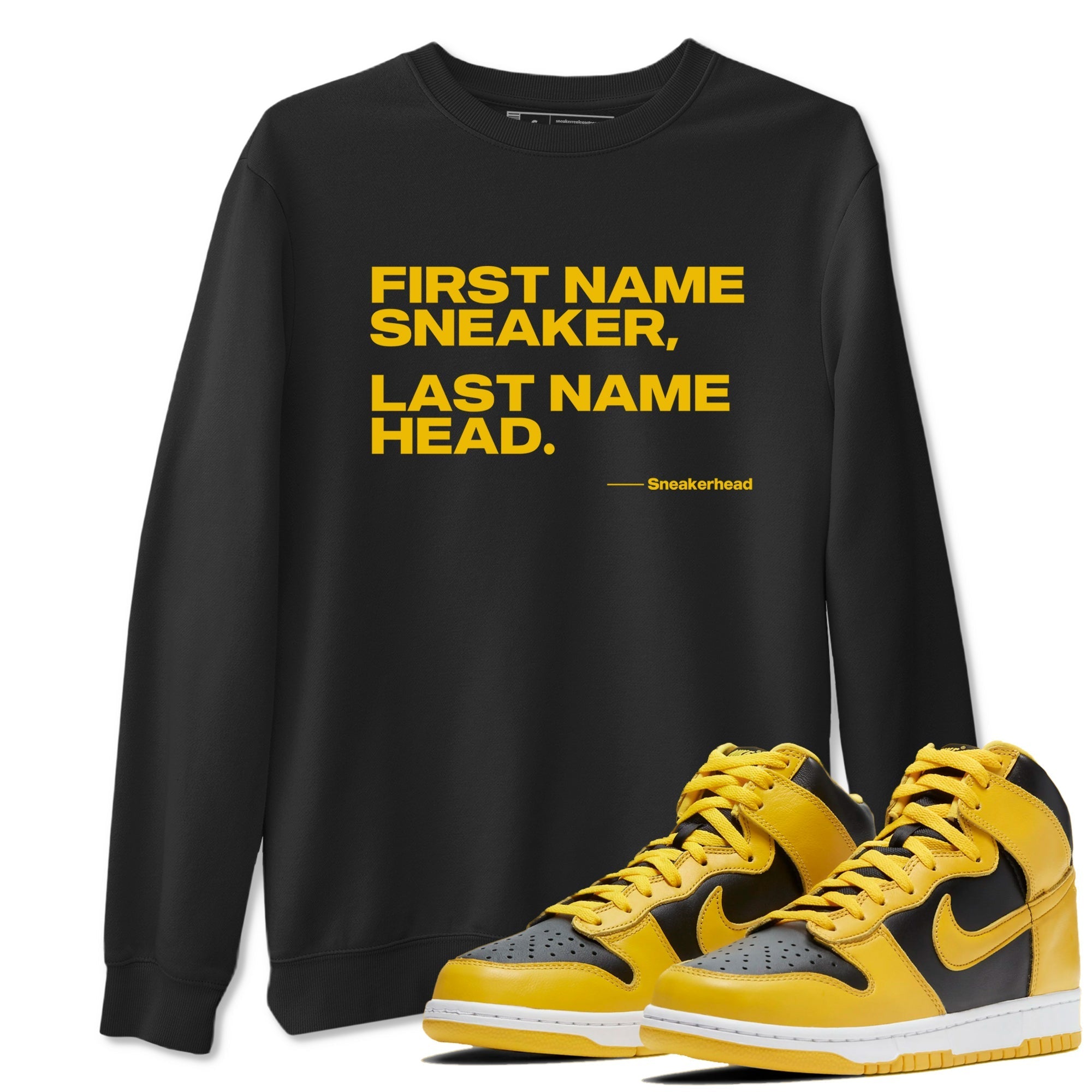 My Name Is snkmatch snkmatch Tees - Dunk High Pollen