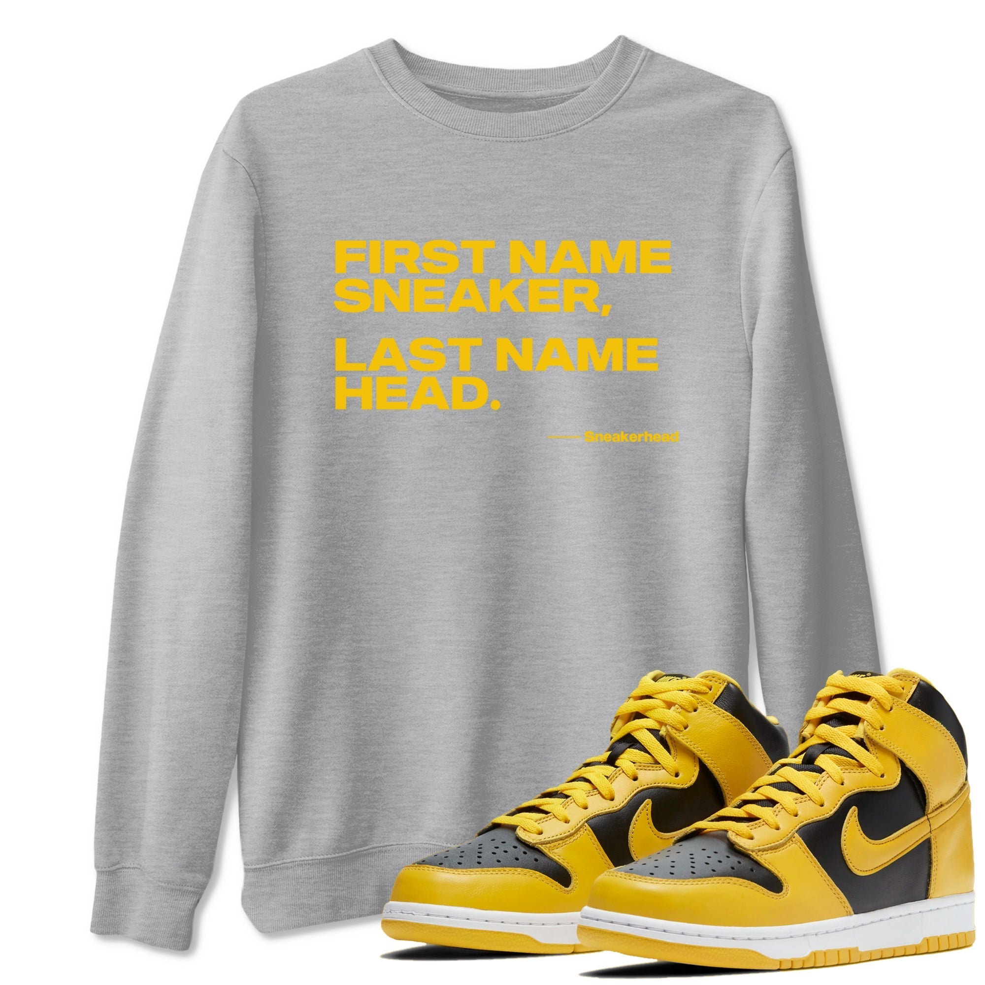 My Name Is snkmatch snkmatch Tees - Dunk High Pollen