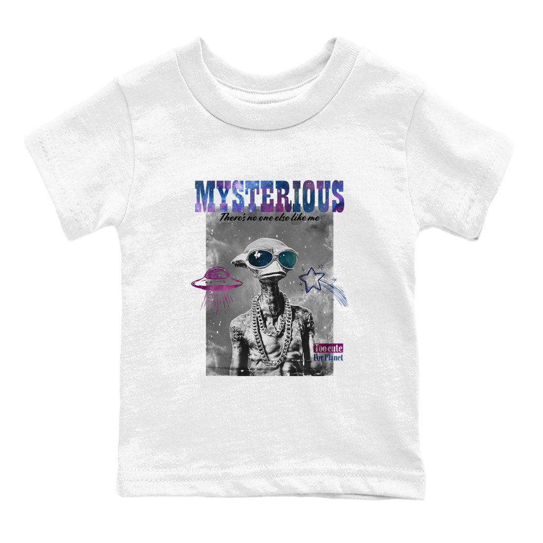 Mysterious Dude snkmatch Tees Kids - Air Foamposite One Galaxy