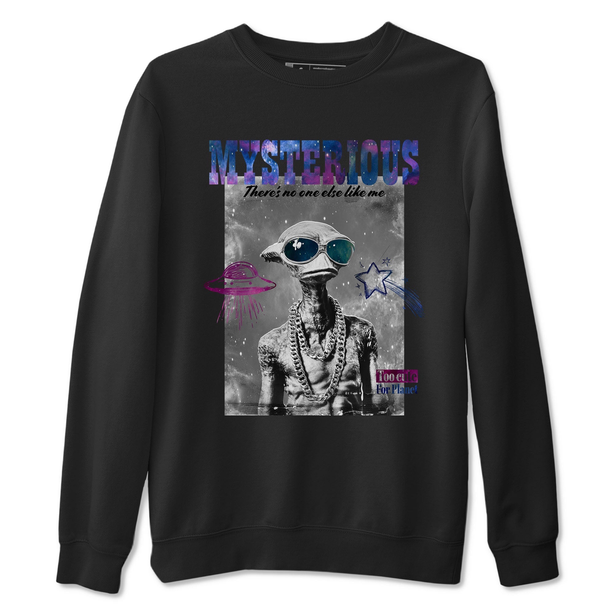 Mysterious Dude snkmatch Tees - Air Foamposite One Galaxy