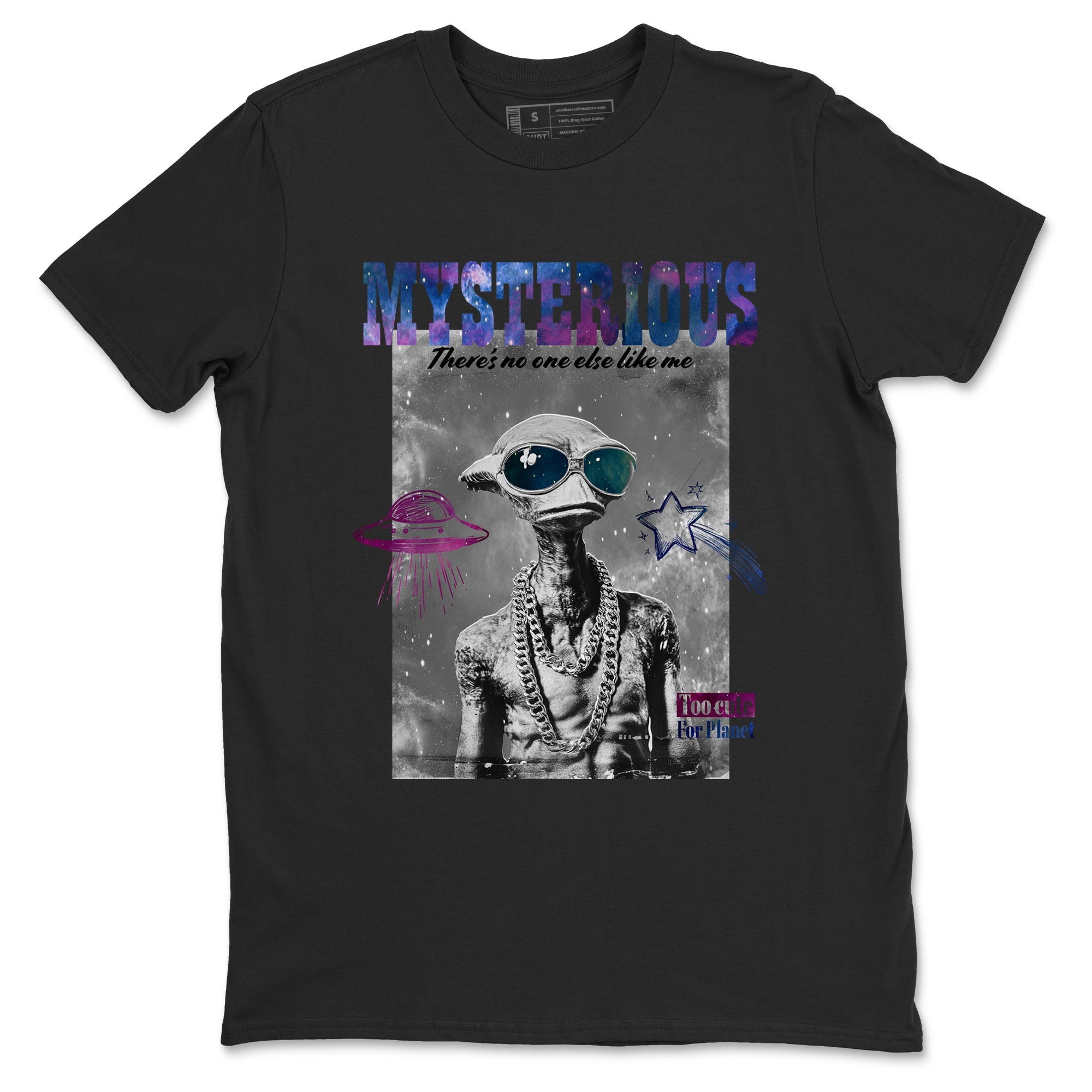 Mysterious Dude snkmatch Tees - Air Foamposite One Galaxy