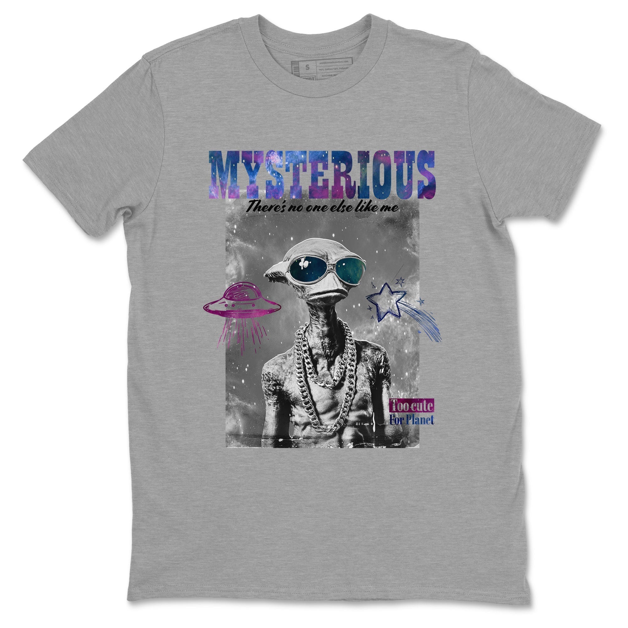 Mysterious Dude snkmatch Tees - Air Foamposite One Galaxy