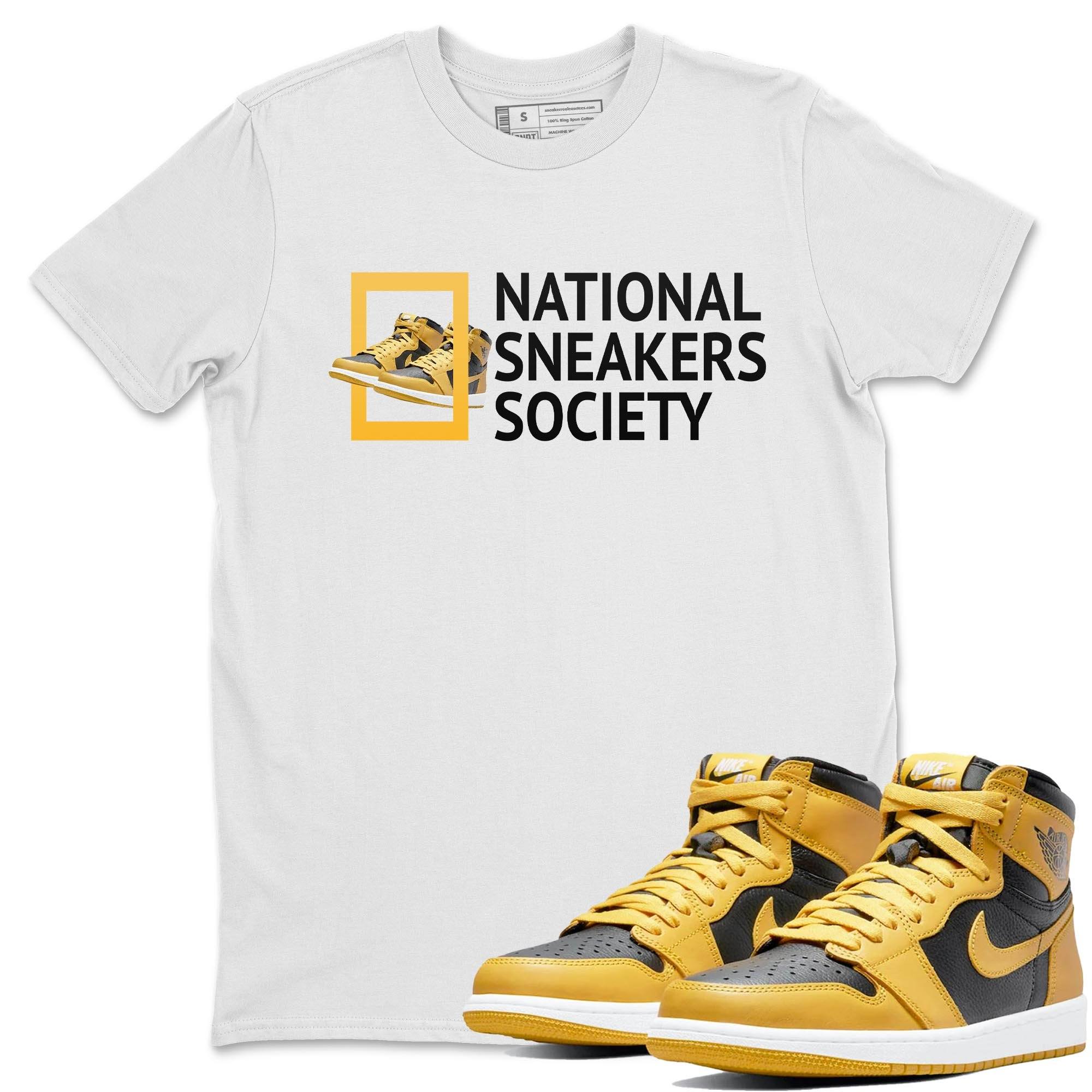National snkmatchs Unisex Tops - Air Jordan 1 Pollen