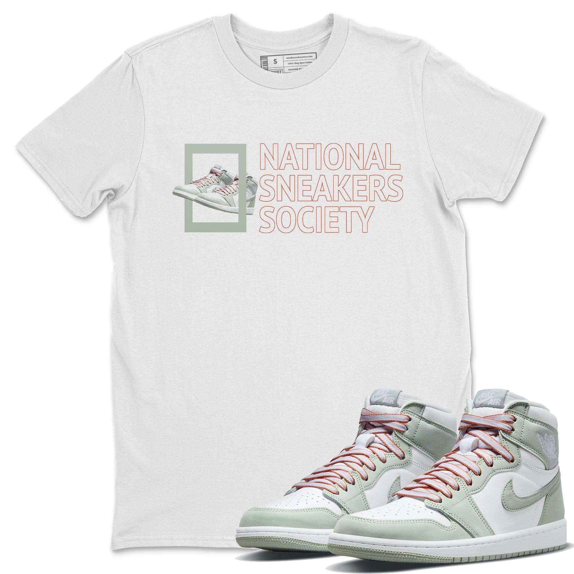 National snkmatchs Unisex Tops - Air Jordan 1 Seafoam