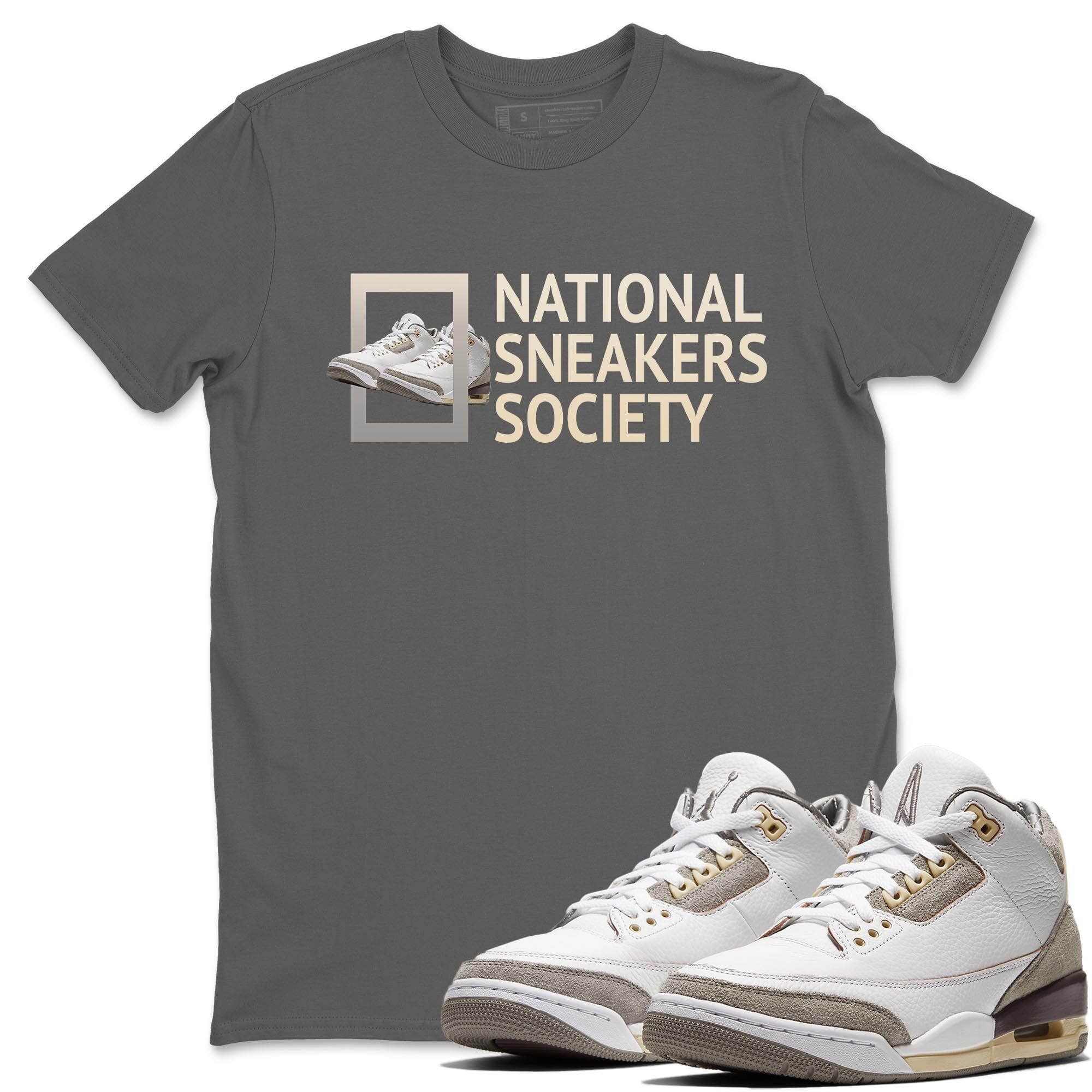 National snkmatchs Unisex Tops - Air Jordan 3 A Ma Maniere