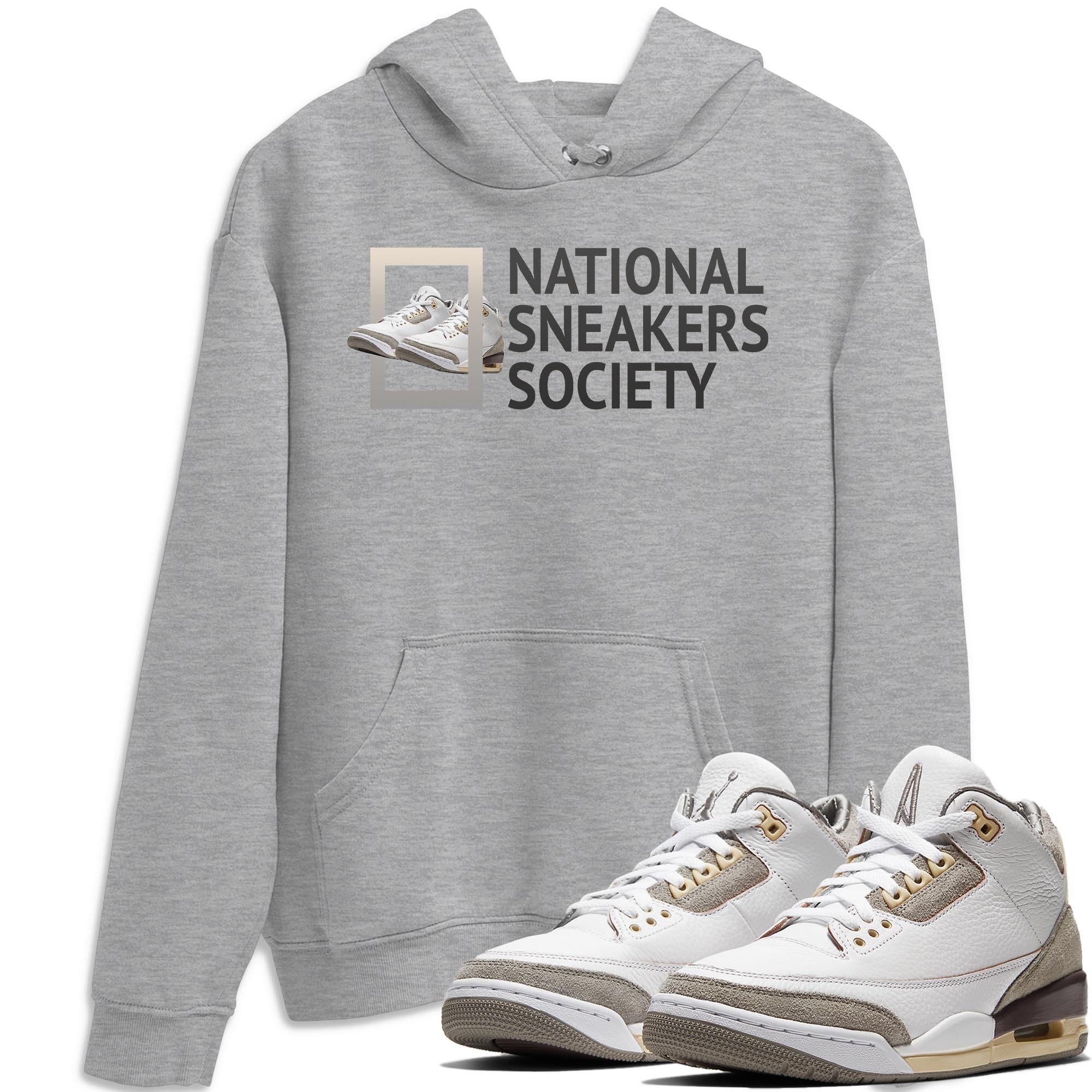 National snkmatchs Unisex Tops - Air Jordan 3 A Ma Maniere