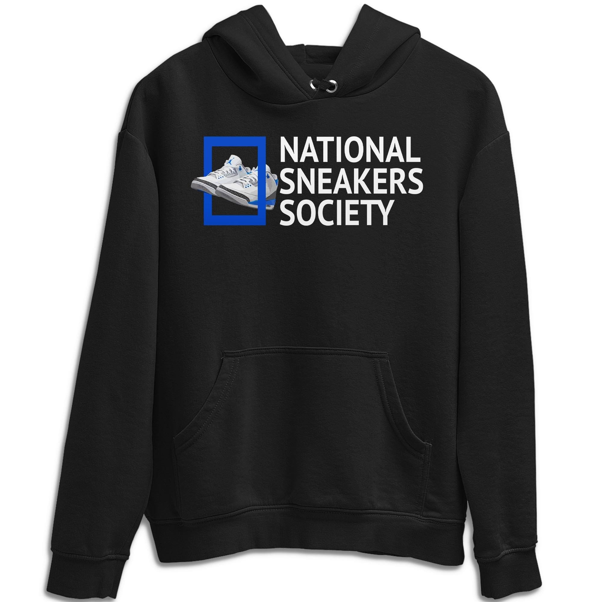 National snkmatchs Unisex Tops - Air Jordan 3 Racer Blue