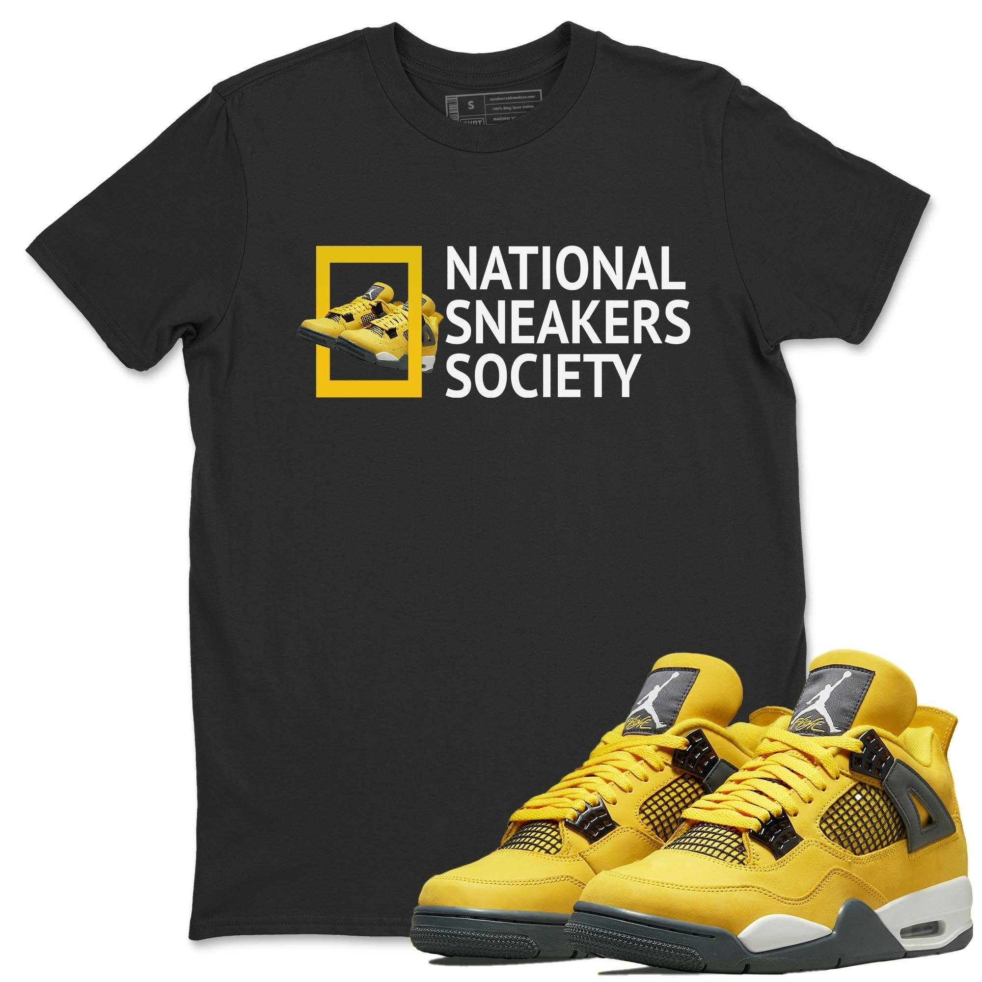 National snkmatchs Unisex Tops - Air Jordan 4 Lightning