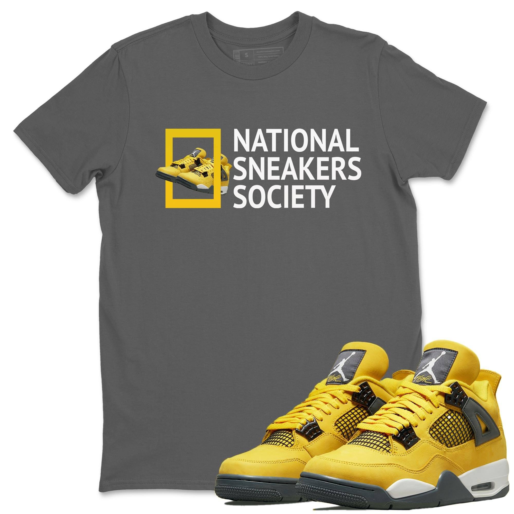 National snkmatchs Unisex Tops - Air Jordan 4 Lightning