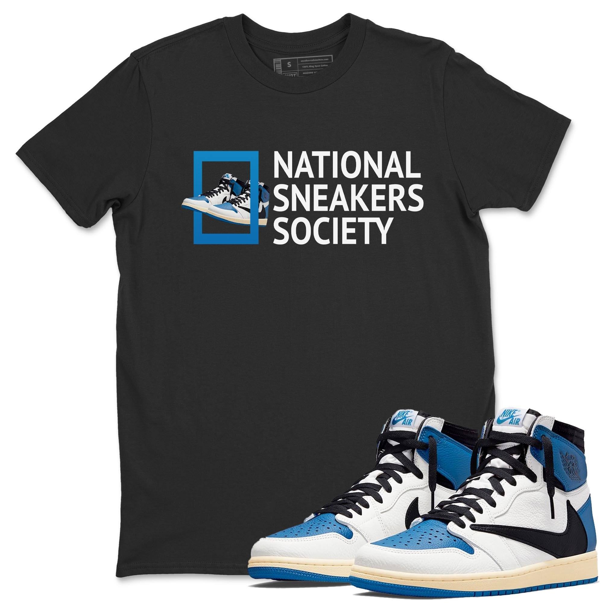 National snkmatchs Unisex Tops - Air Jordan 1 Travis Scott Fragment