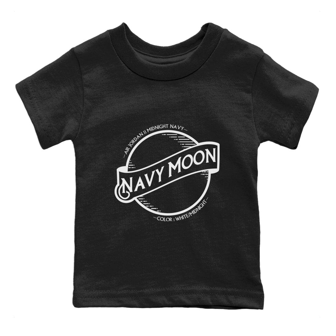 Navy Moon Kids Tops - Air Jordan 11 Midnight Navy