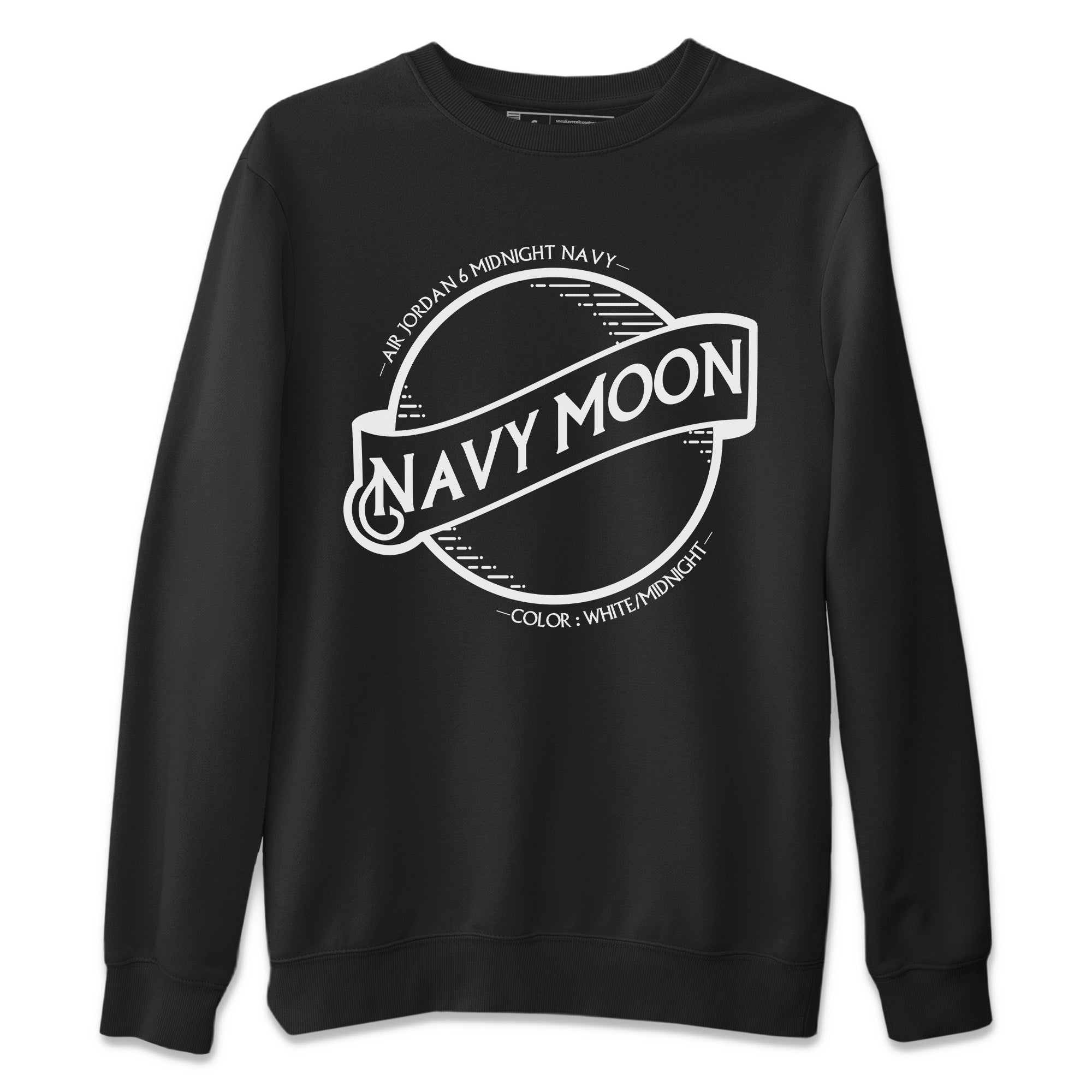Navy Moon Unisex Tops - Air Jordan 6 Midnight Navy