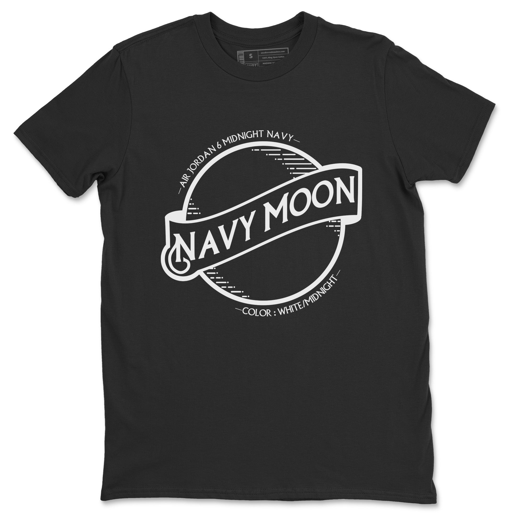 Navy Moon Unisex Tops - Air Jordan 6 Midnight Navy