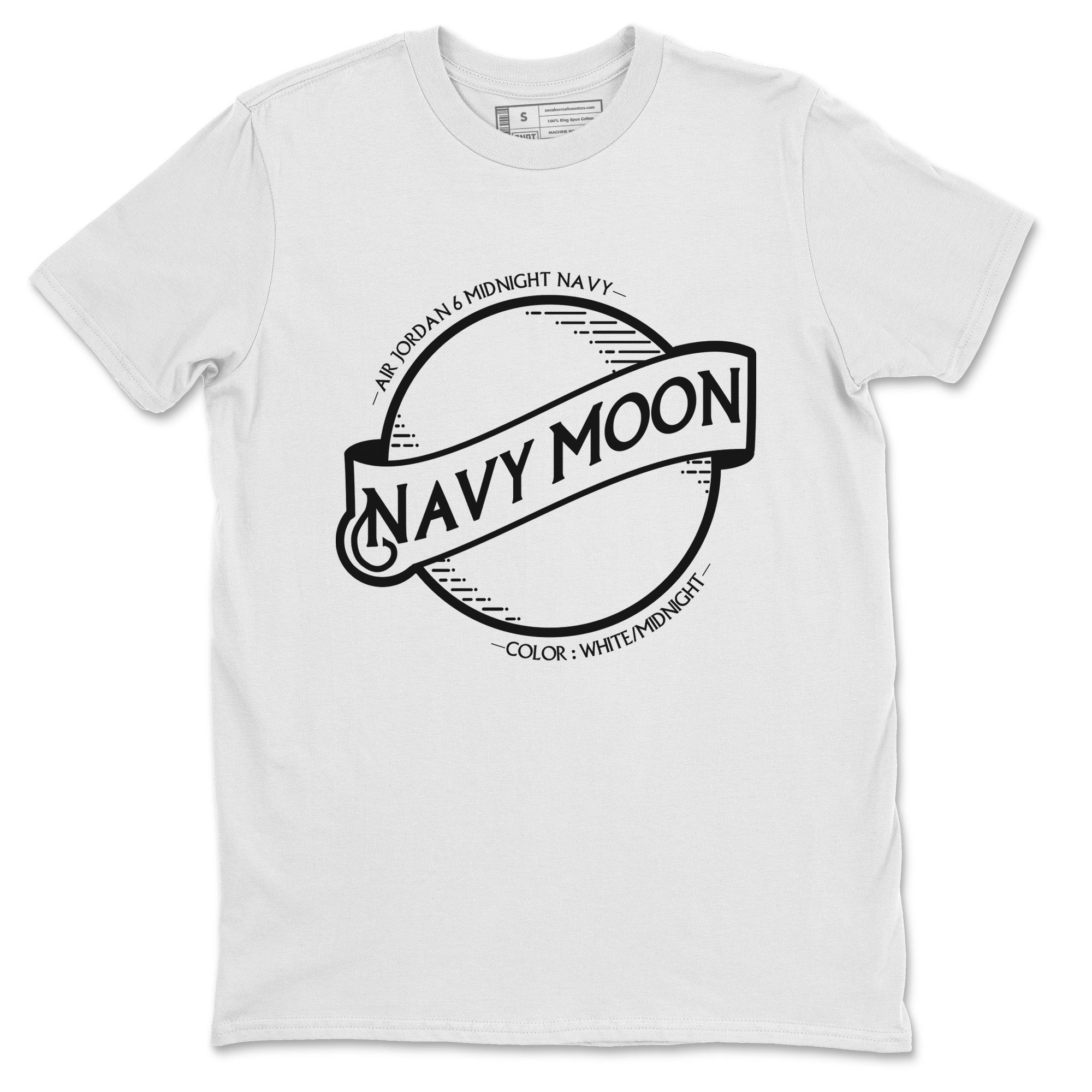 Navy Moon Unisex Tops - Air Jordan 6 Midnight Navy