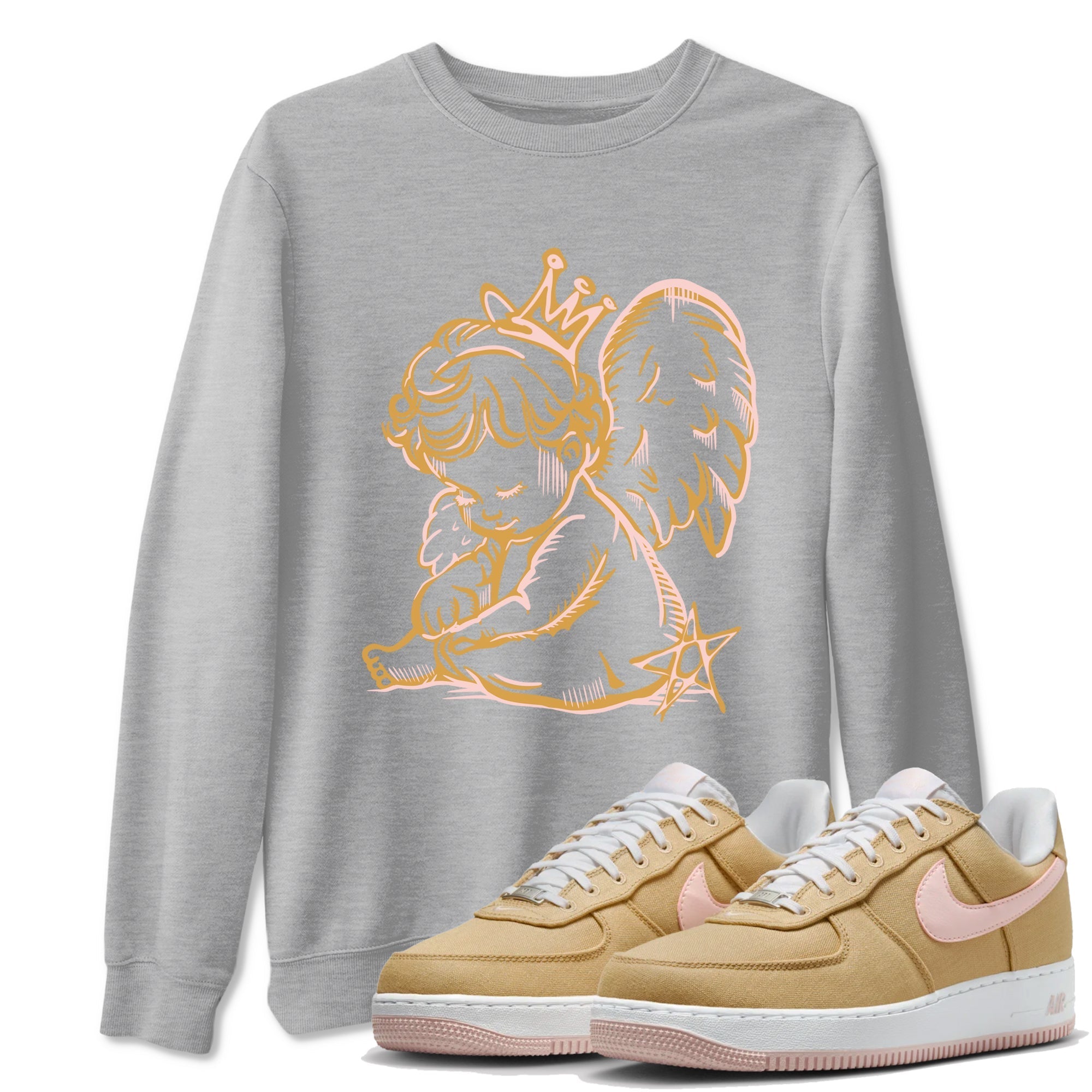 Neon Angel snkmatch Tees - Air Force 1 Linen