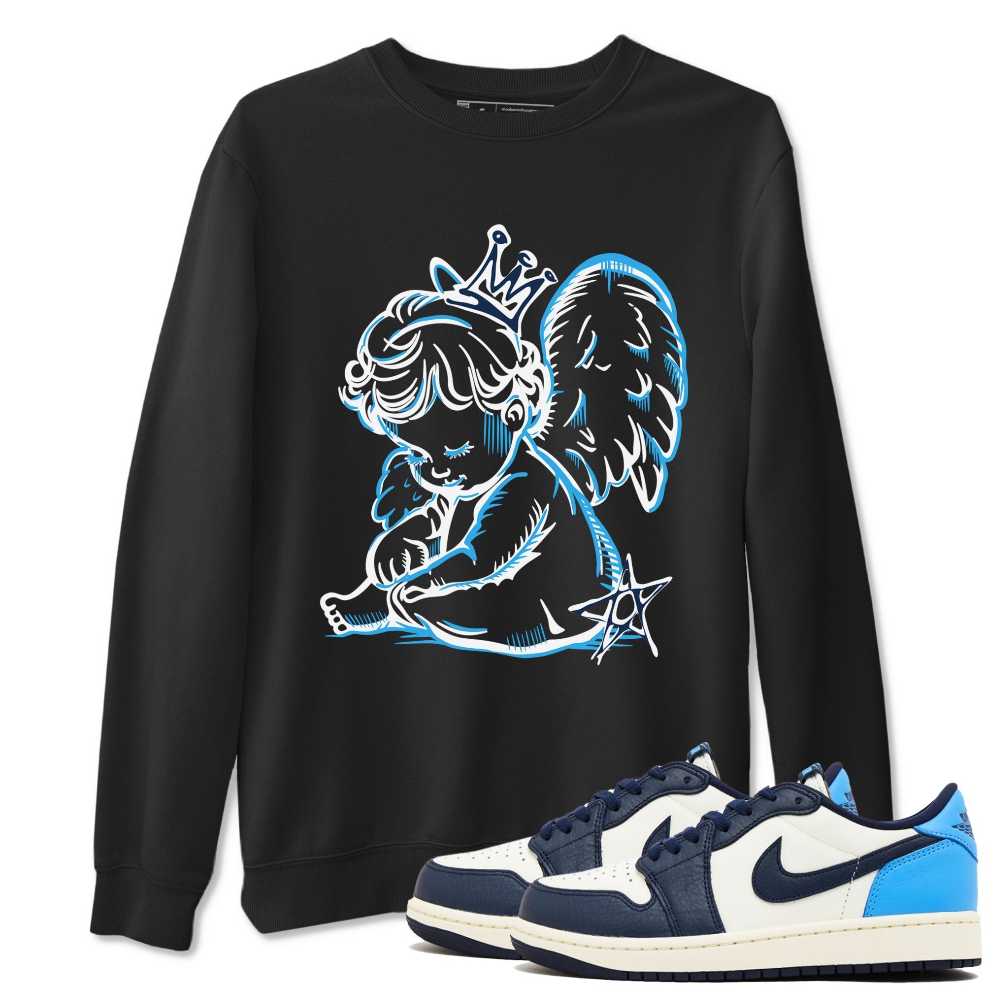 Neon Angel snkmatch Tees - Air Jordan 1 Obsidian