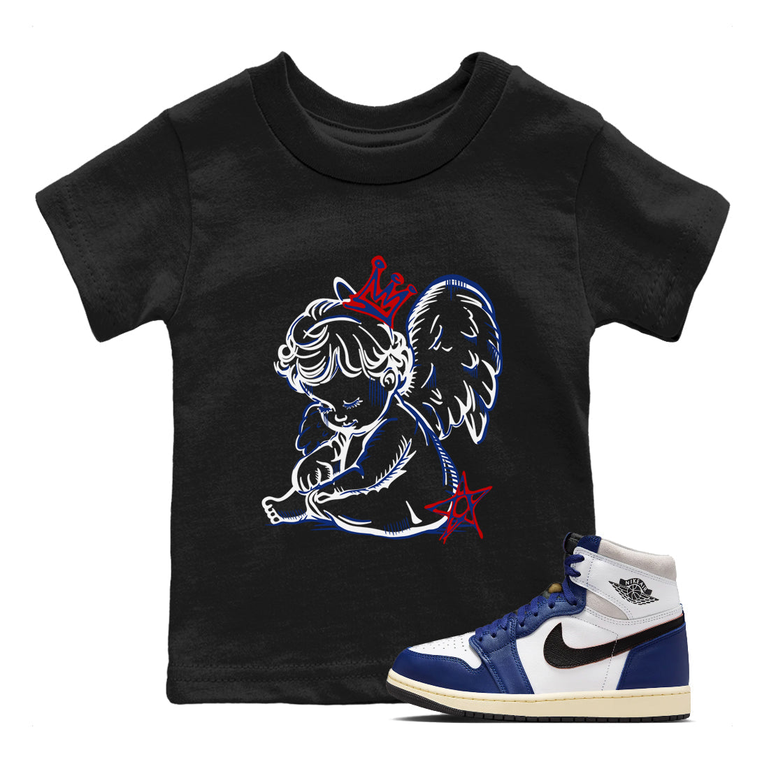Neon Angel snkmatch Tees Kids - Air Jordan 1 Rare Air
