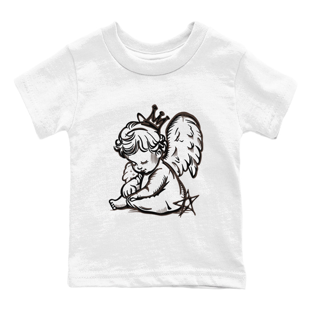 Neon Angel snkmatch Tees Kids - Air Jordan 1 Travis Scott Velvet Brown