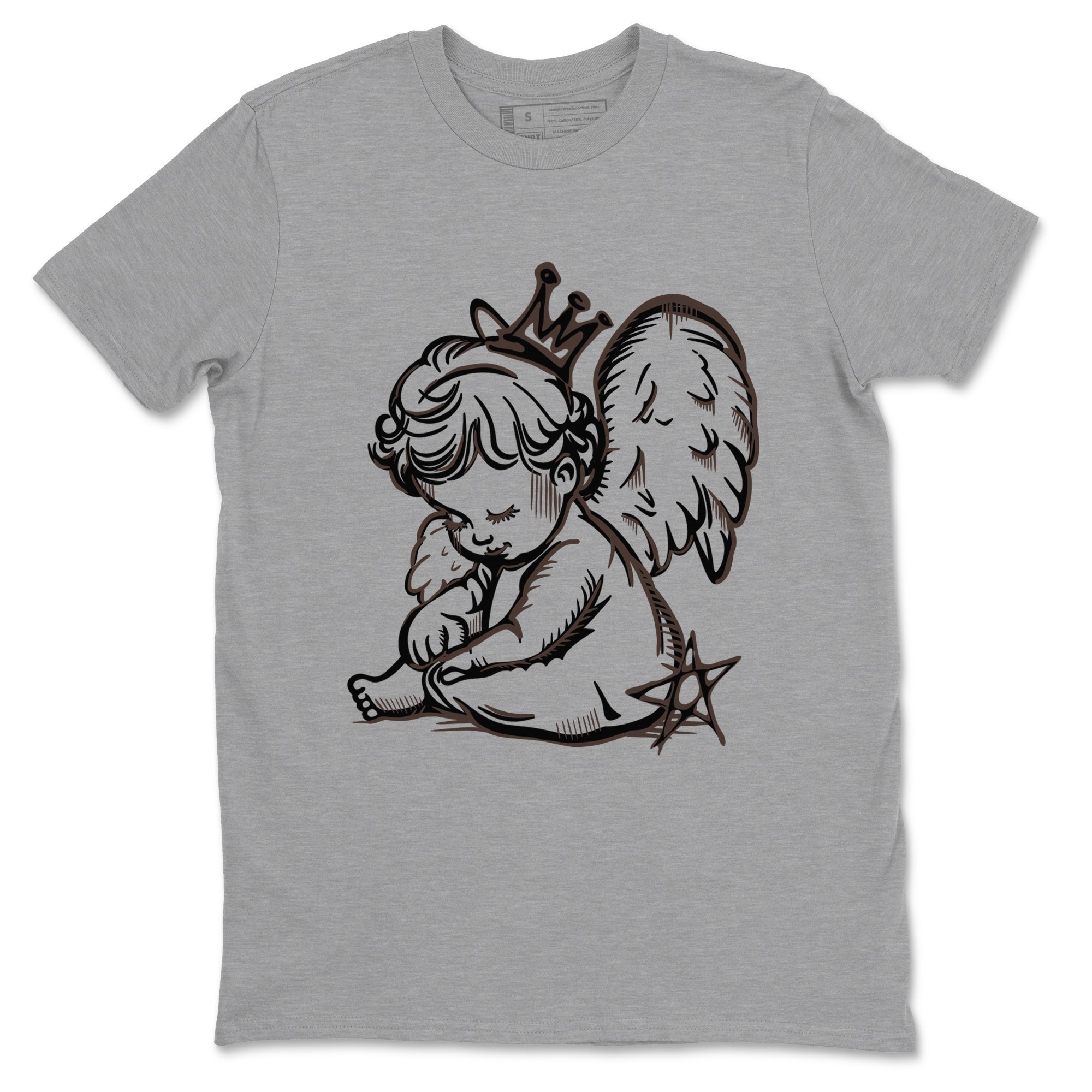 Neon Angel snkmatch Tees - Air Jordan 1 Travis Scott Velvet Brown